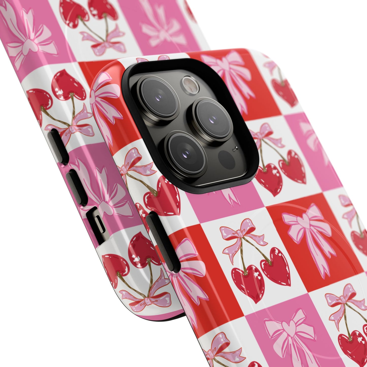 Sweet Pink Coquette Tough Magnetic Phone Case