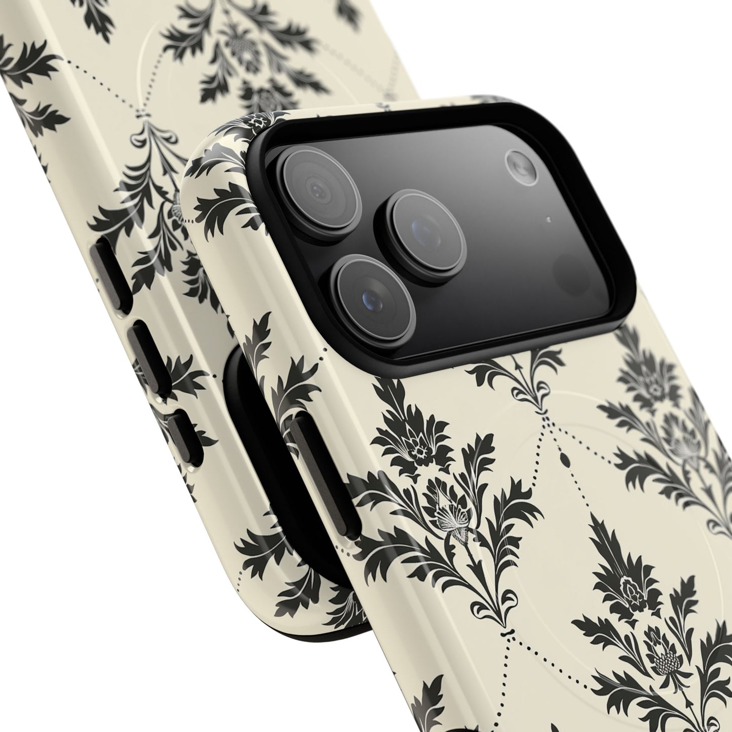Midnight Damask Tough Magnetic Case
