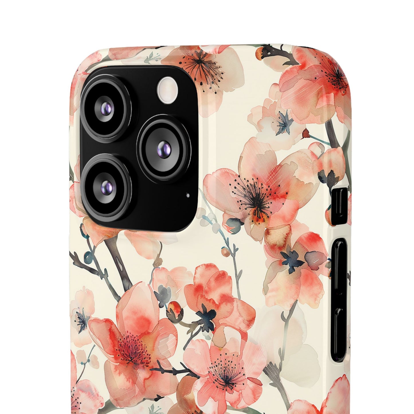 Cherry Veil Phone Snap Case