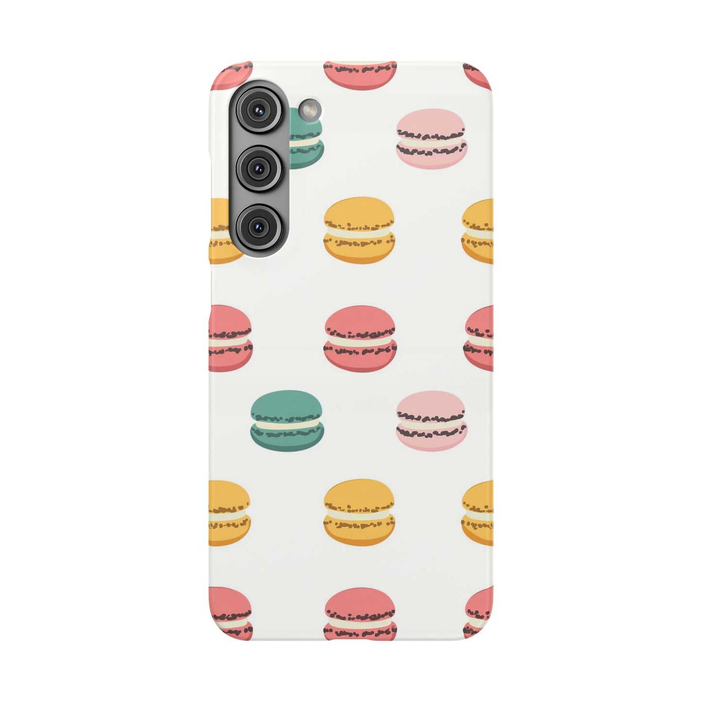 Sweet Macaron Phone Snap Case
