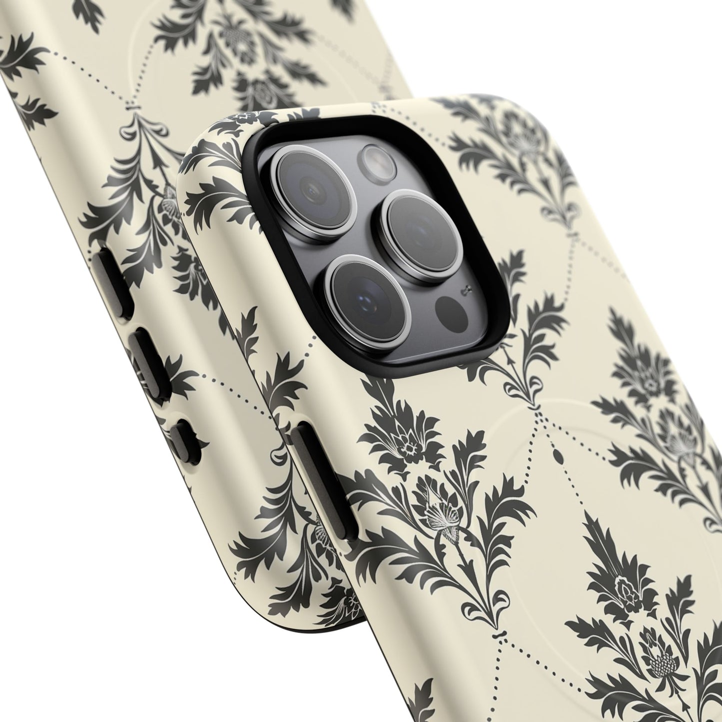 Midnight Damask Tough Magnetic Case
