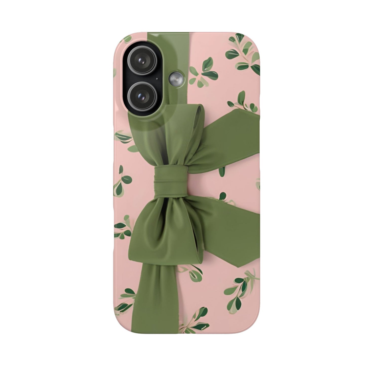 Blushing Bow Snap Case