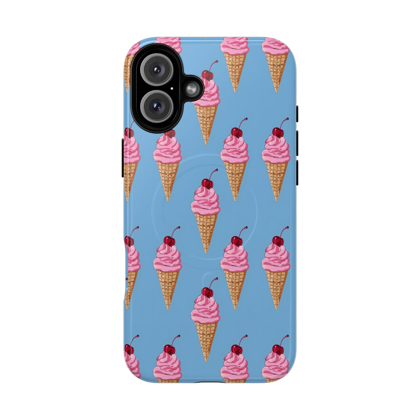 Cherry Swirl Tough Magnetic Phone Case