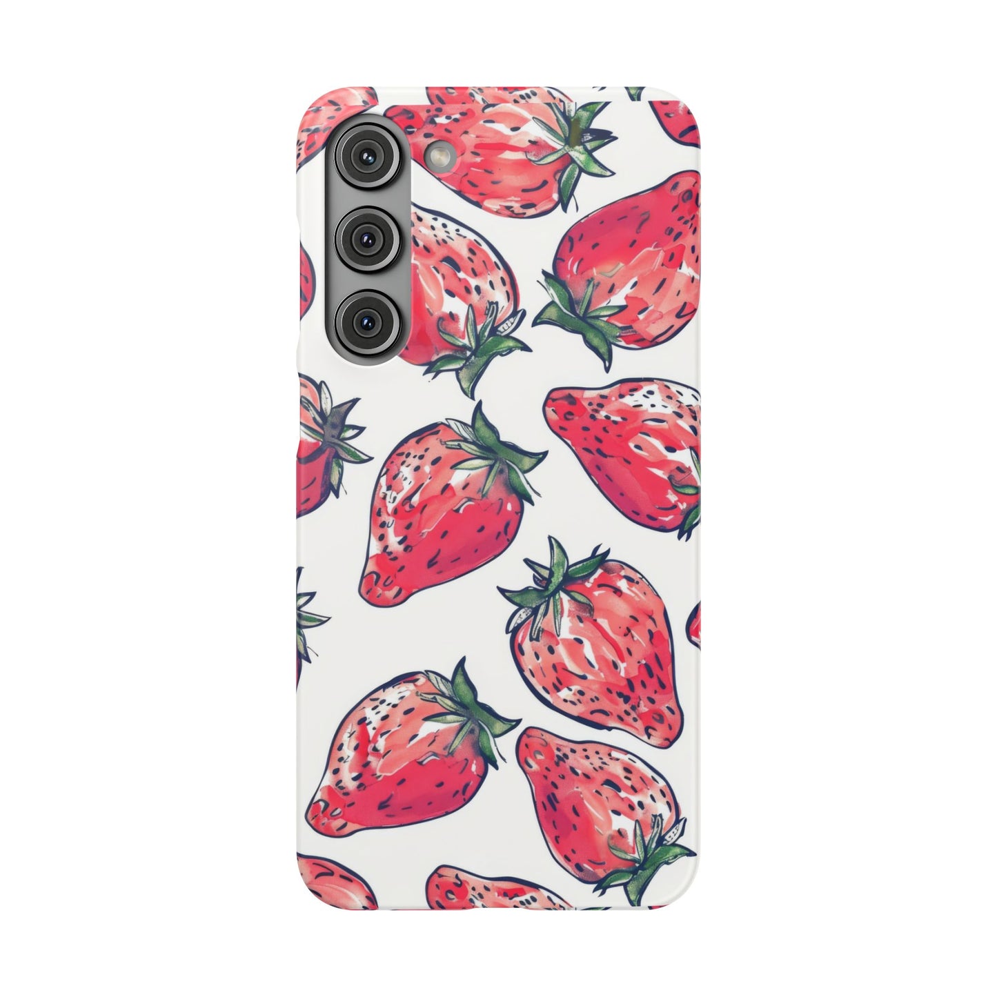 Creamy Berry Phone Snap Case