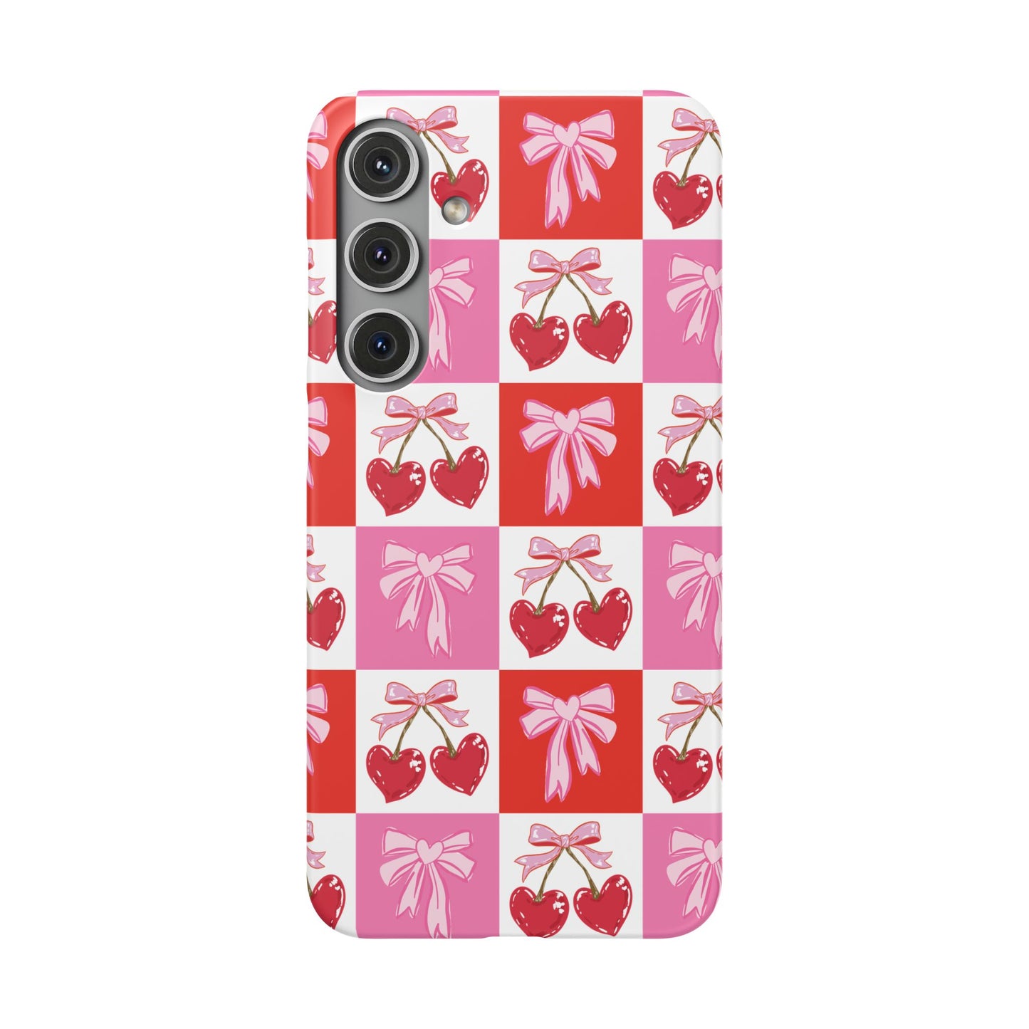 Sweet Pink Coquette Snap Case
