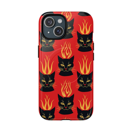 Devil Kitty Tough Magnetic Phone Case
