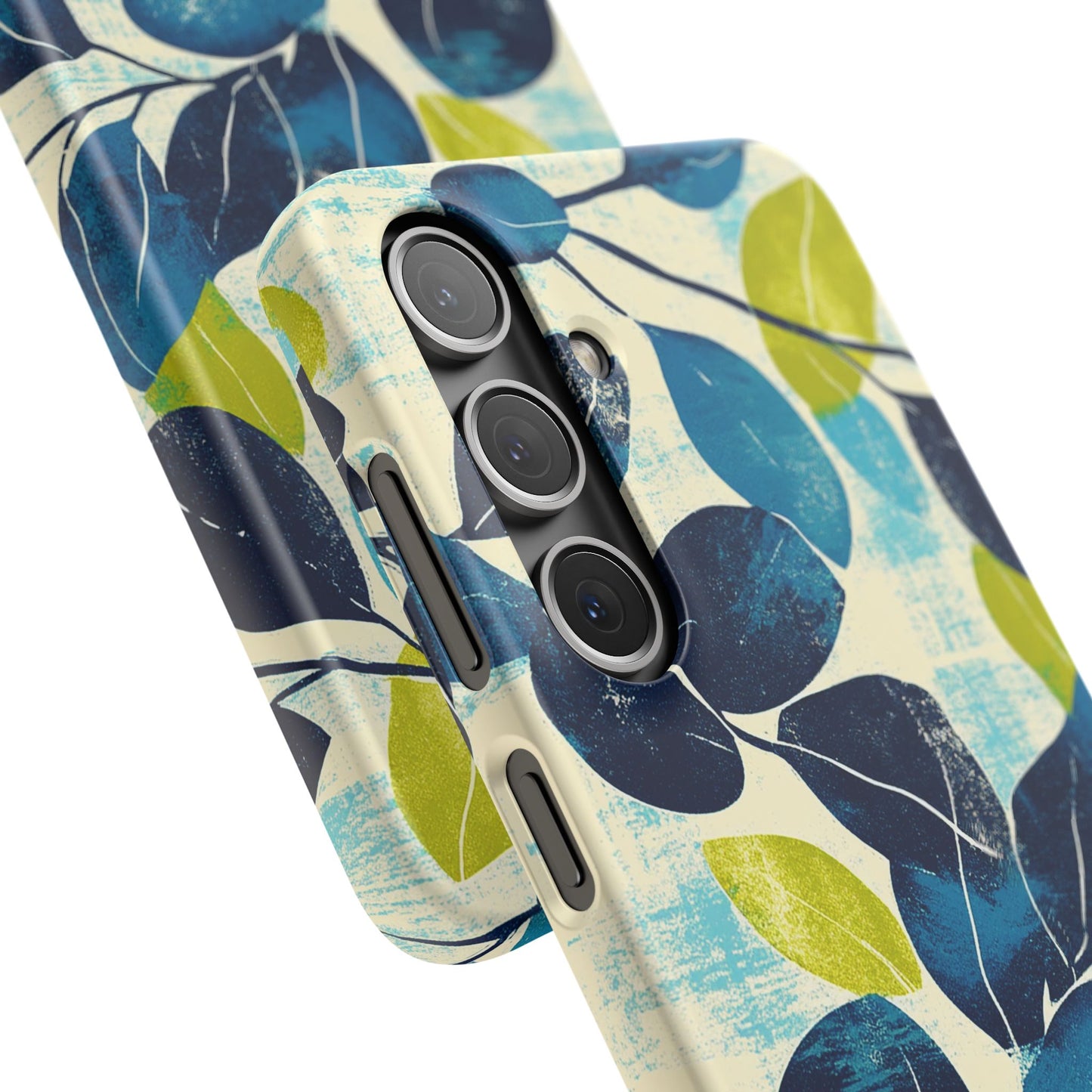 Retro Leaves Snap Phone Case