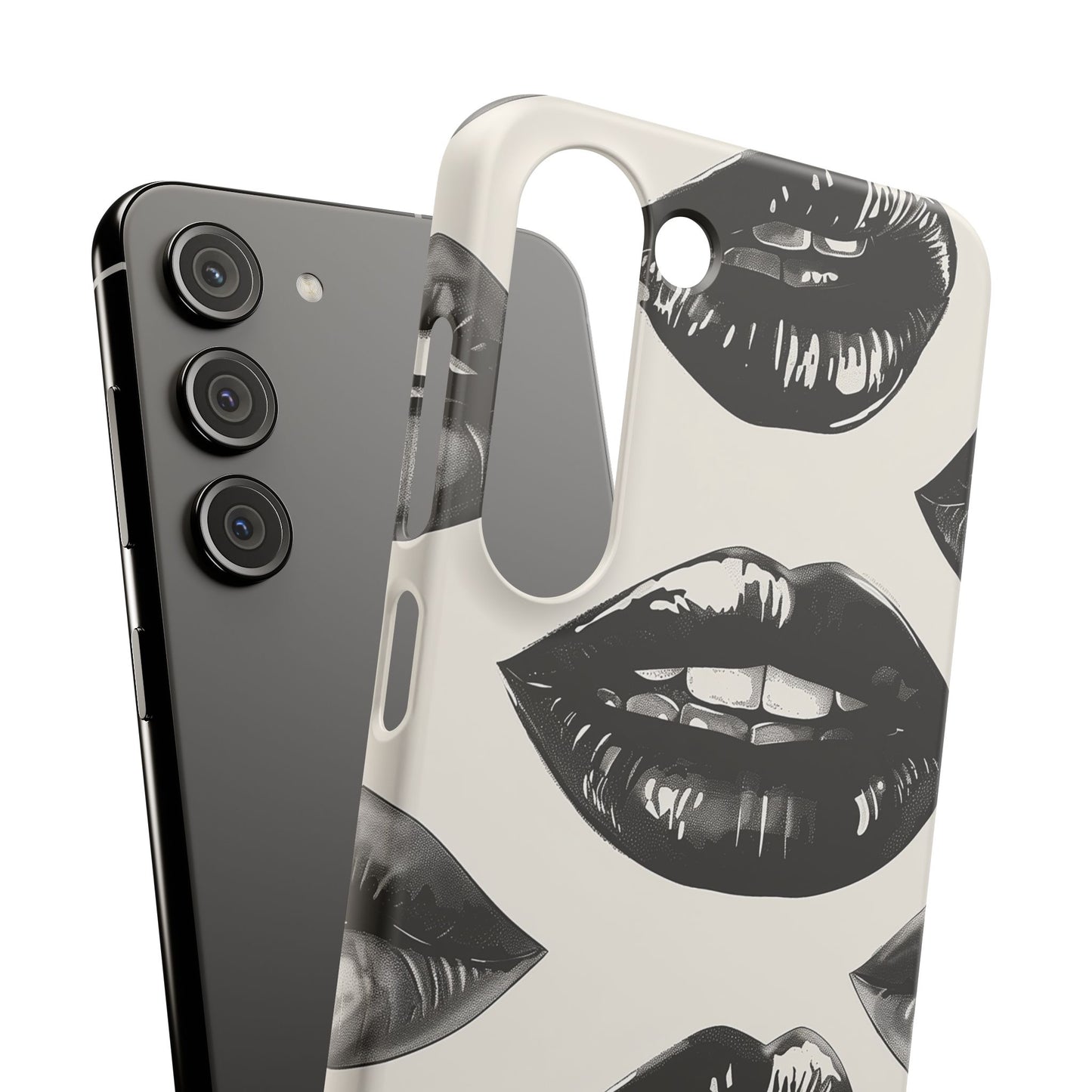 Velvet Pout Snap Phone Case