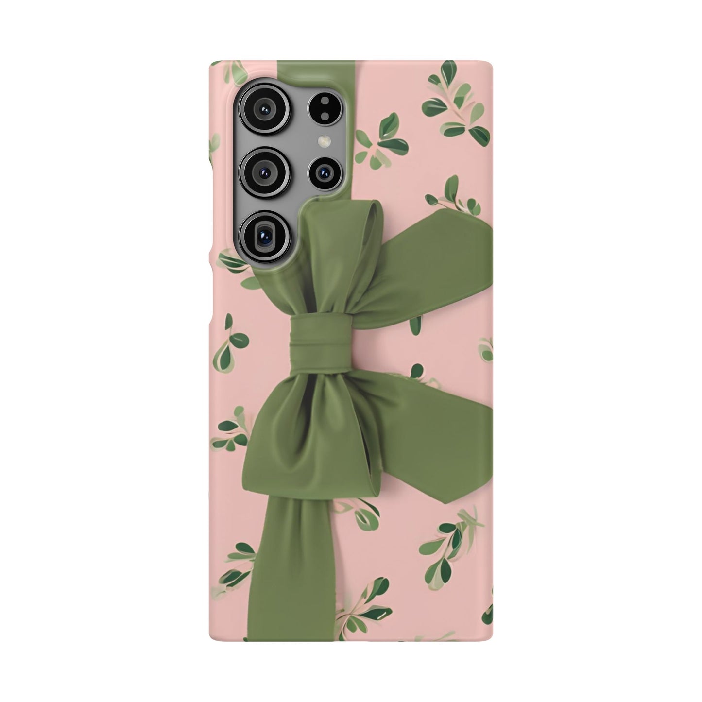 Blushing Bow Snap Case