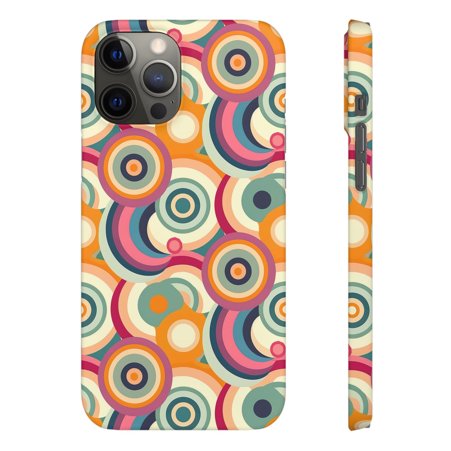 Retro Ripple Snap Case