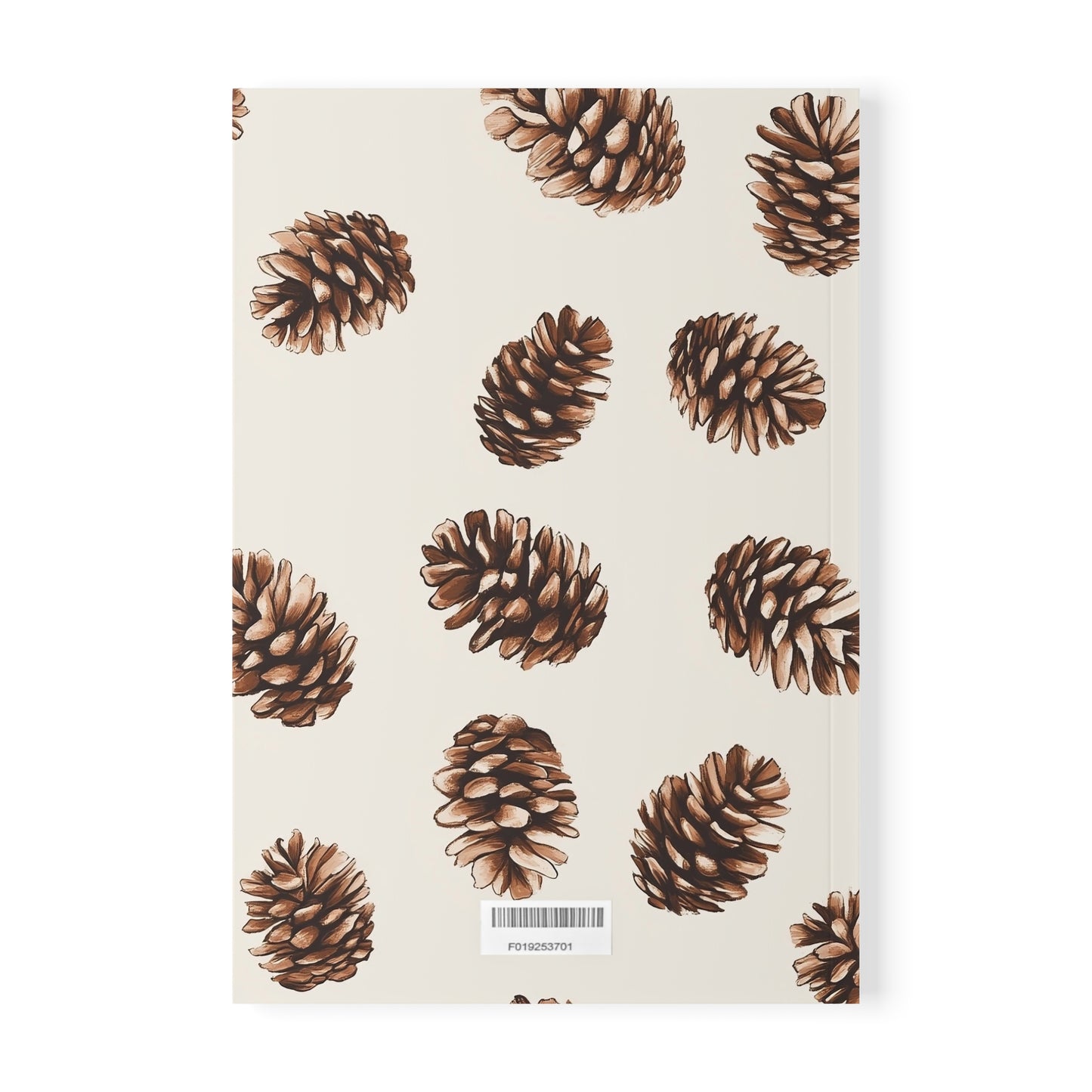Woodland Pinecone Softcover Notebook, A5