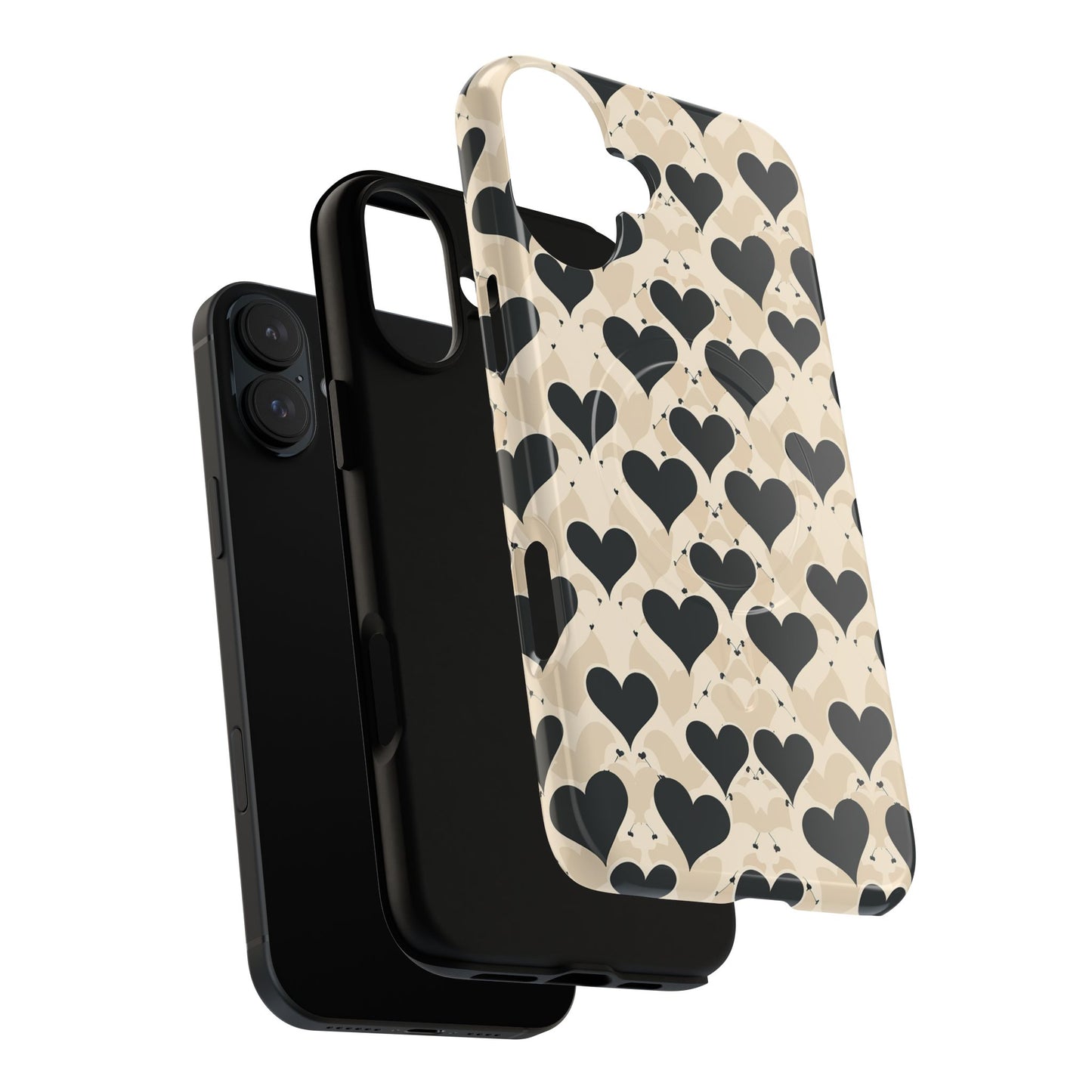 Whisper Hearts Tough Magnetic Phone Case