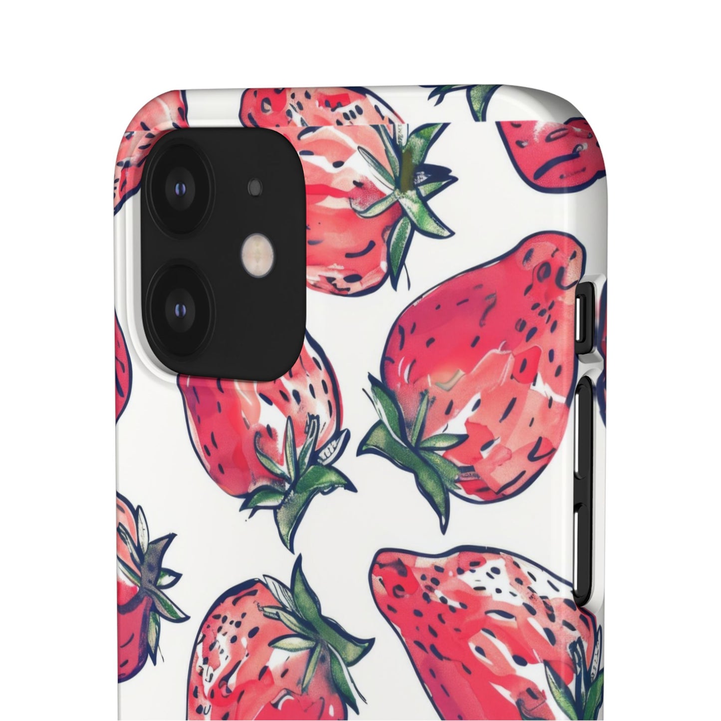 Creamy Berry Phone Snap Case