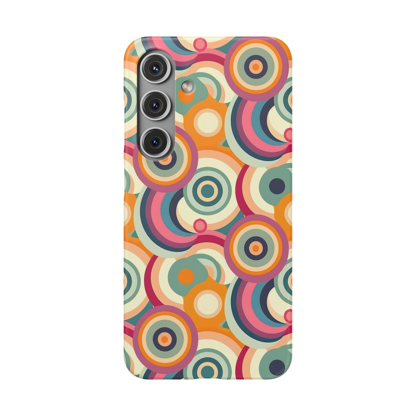 Retro Ripple Snap Case