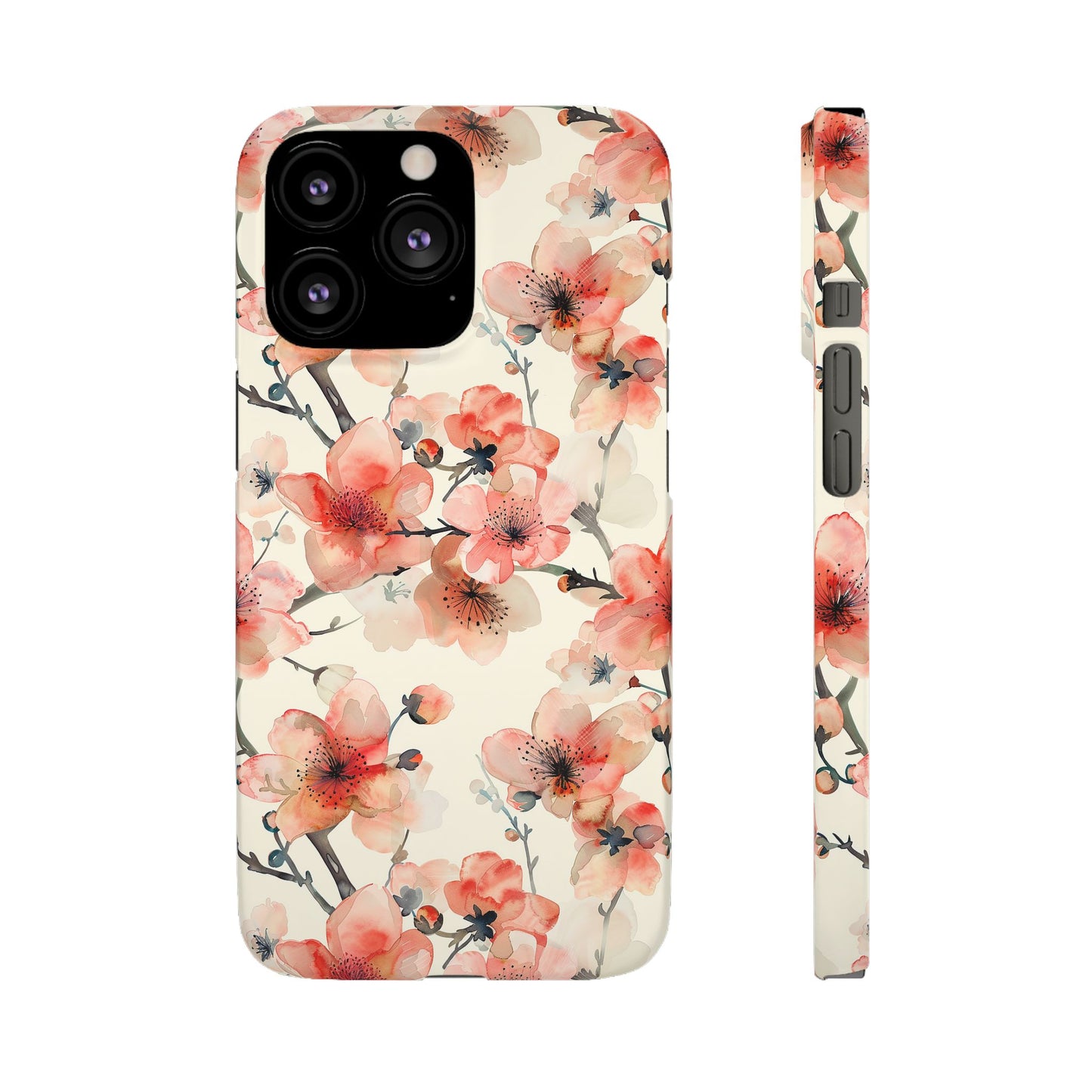 Cherry Veil Phone Snap Case