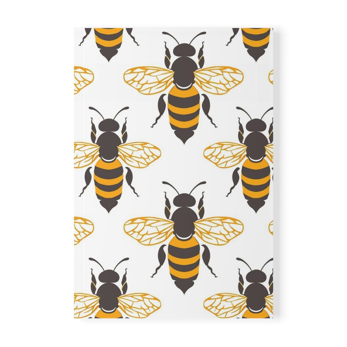 Buzzing Bees Bee-Themed Softcover Notebook A5