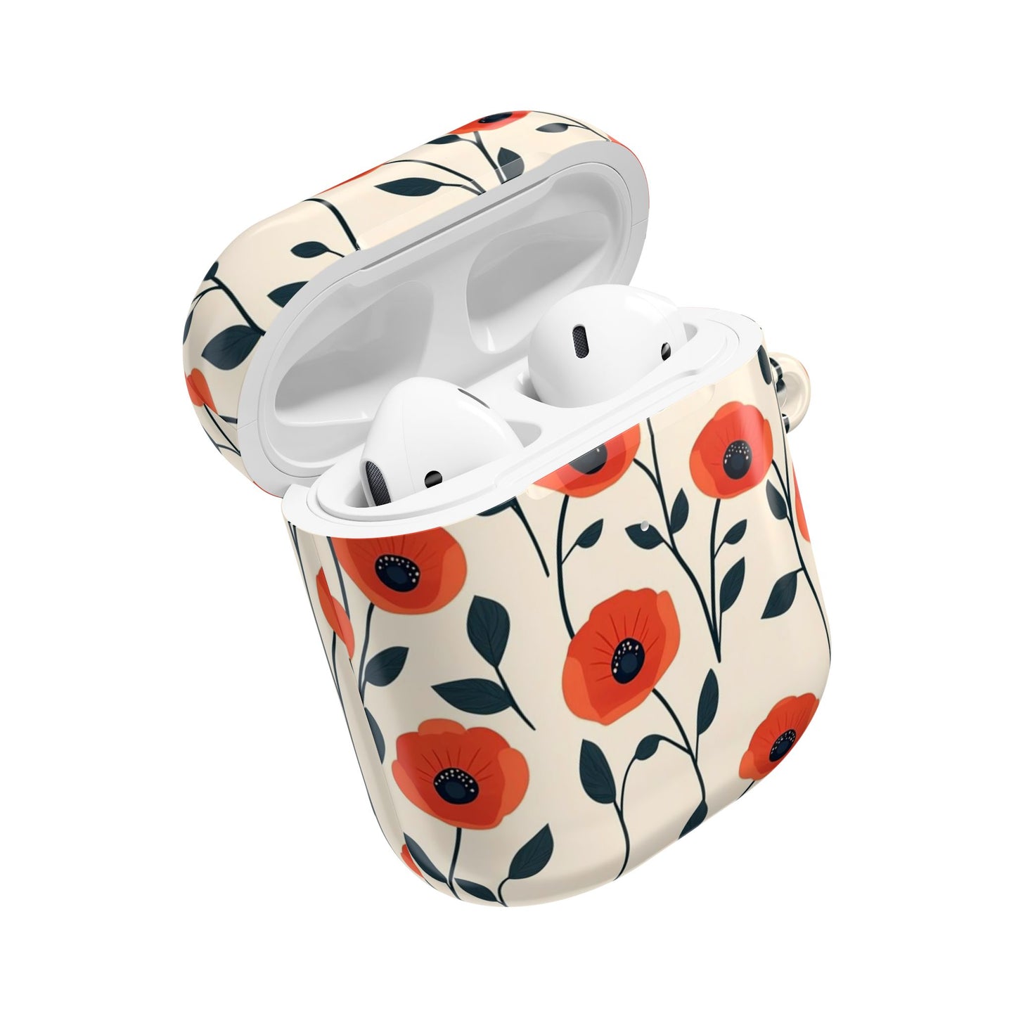 Poppy Fields AirPod Case