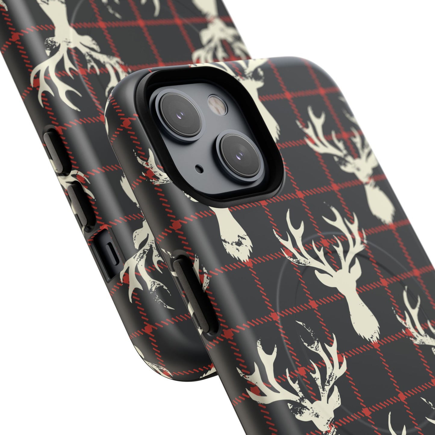 Stag Plaid Tough Magnetic Case