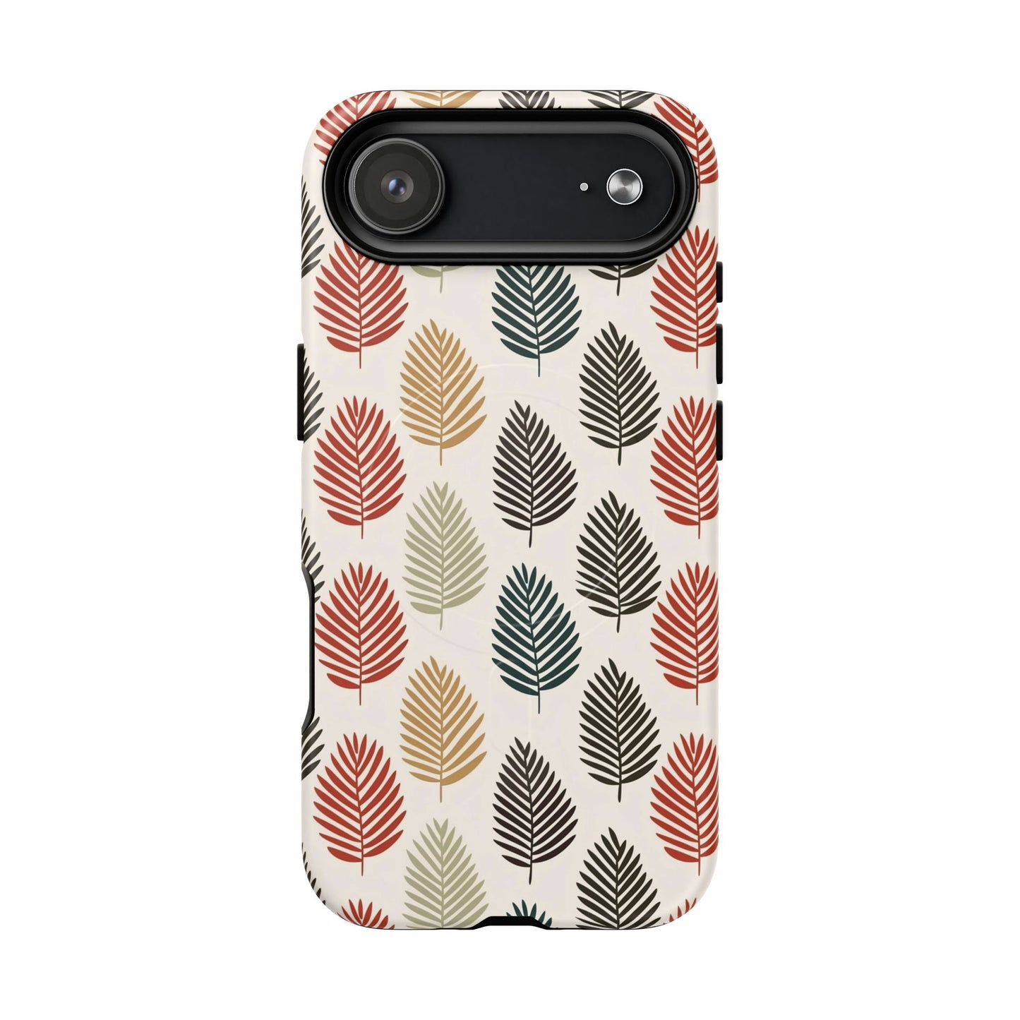Robuste magnetische Handyhülle mit Herbstlaub-Motiv