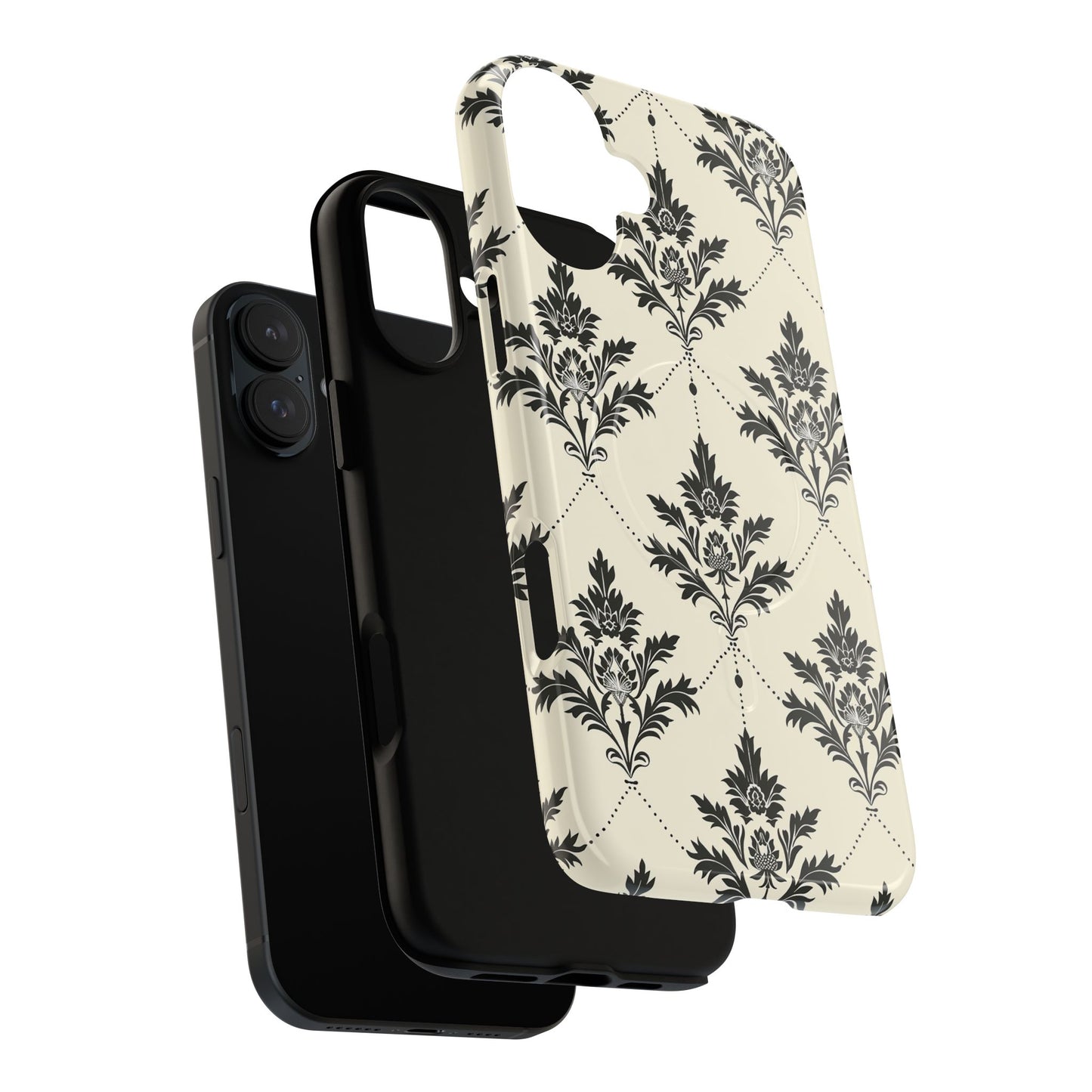 Midnight Damask Tough Magnetic Case