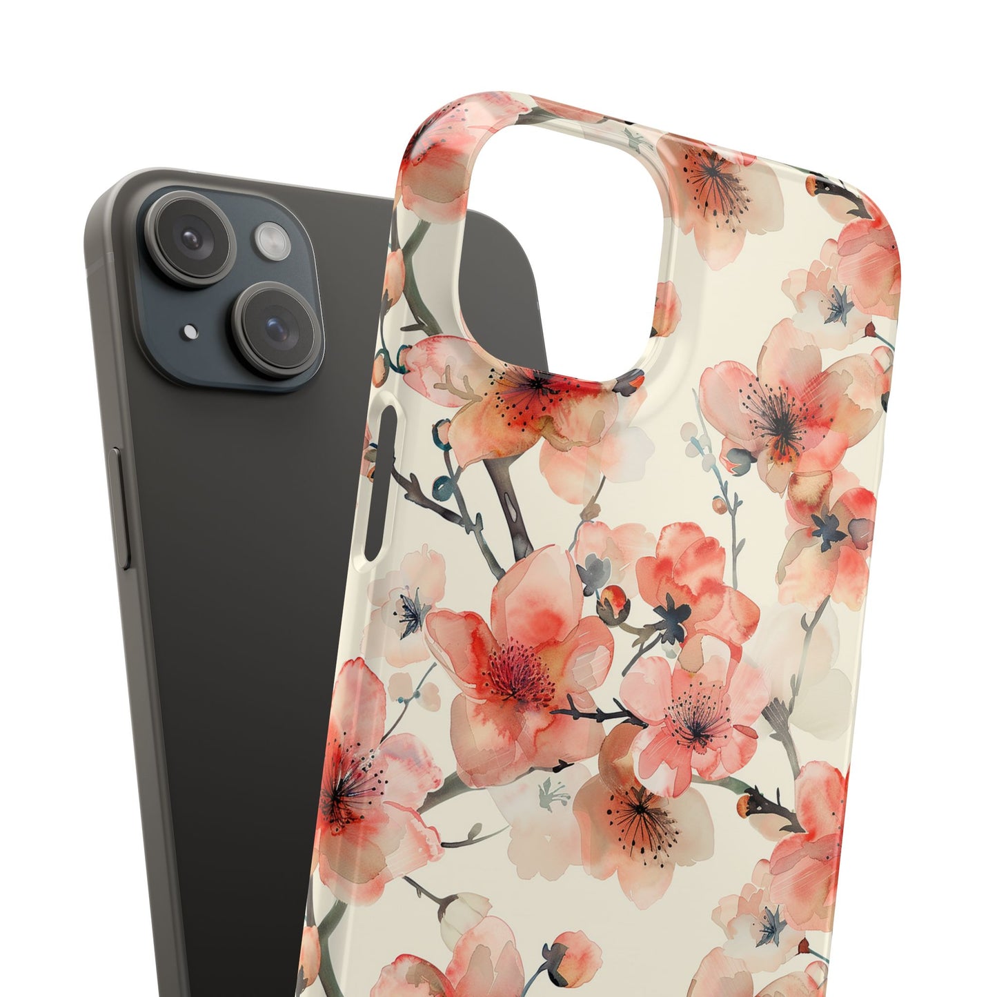 Cherry Veil Phone Snap Case