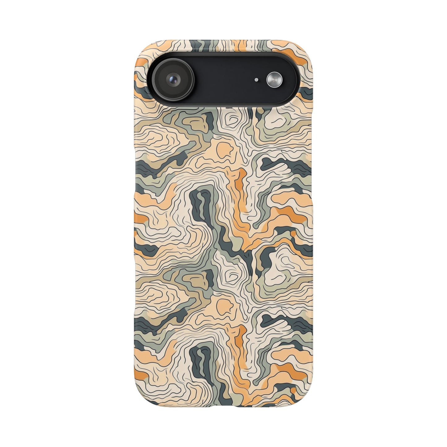 Earthy Abstract Snap Case