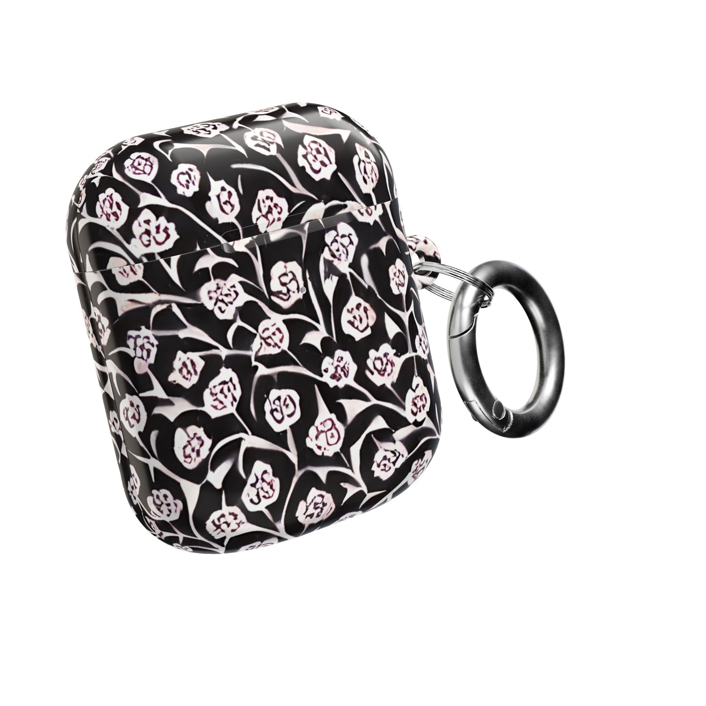 Abstract Black & White Floral AirPod Cases