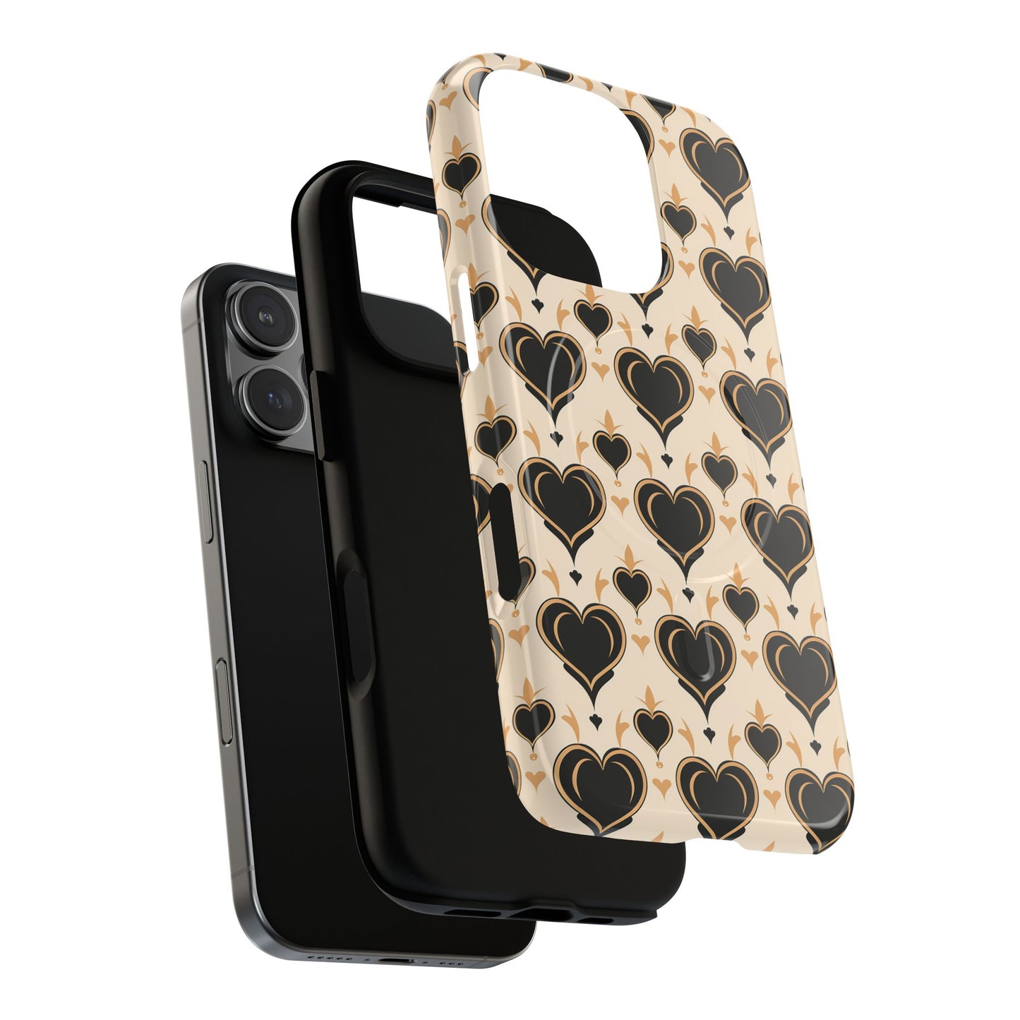 Prose in Taupe Tough Magnetic Phone Case