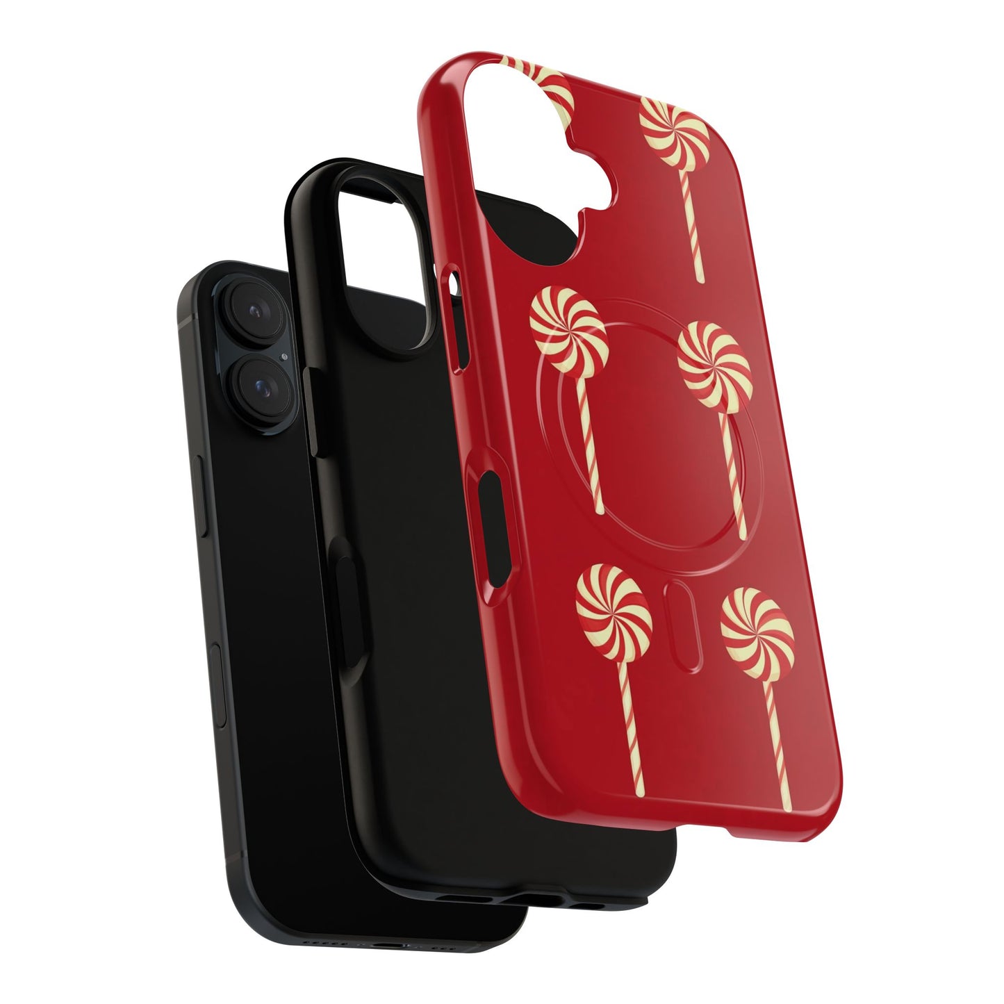 Mint Swirly Tough Magnetic Phone Case
