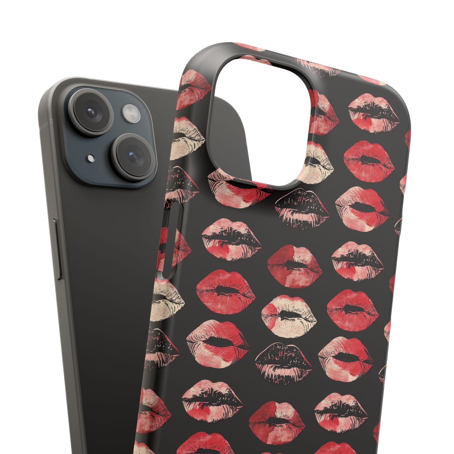 Midnight Pout Snap Phone Case