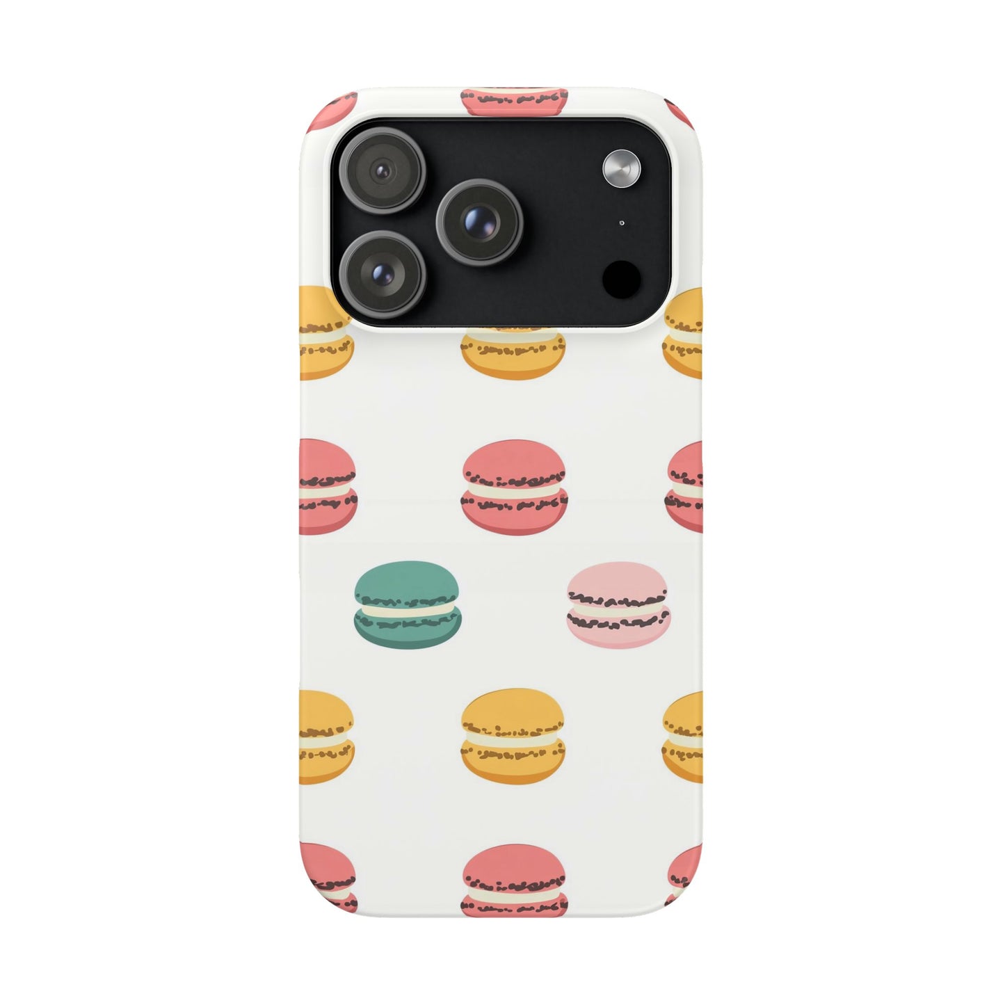 Sweet Macaron Phone Snap Case