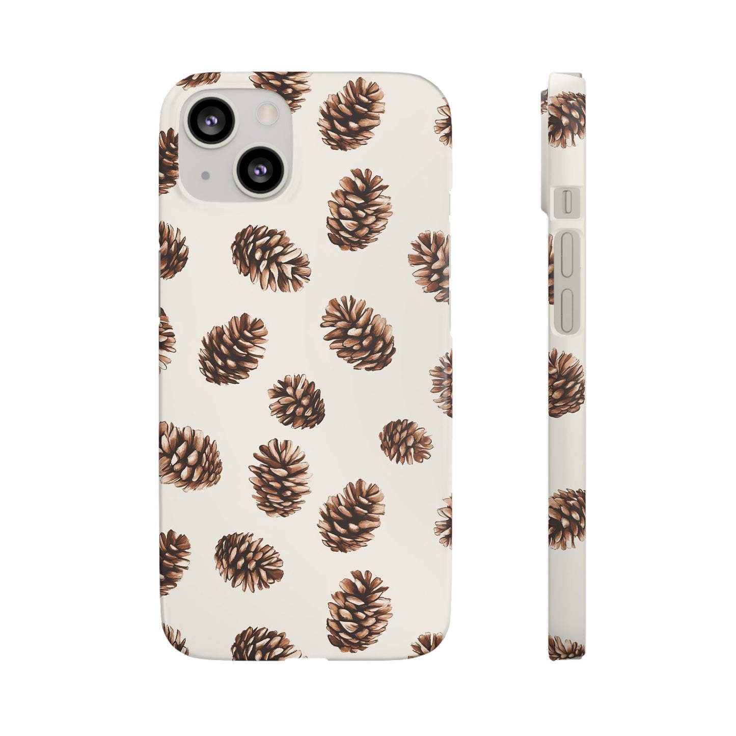Woodland- Pine Cone Snap Phone Case