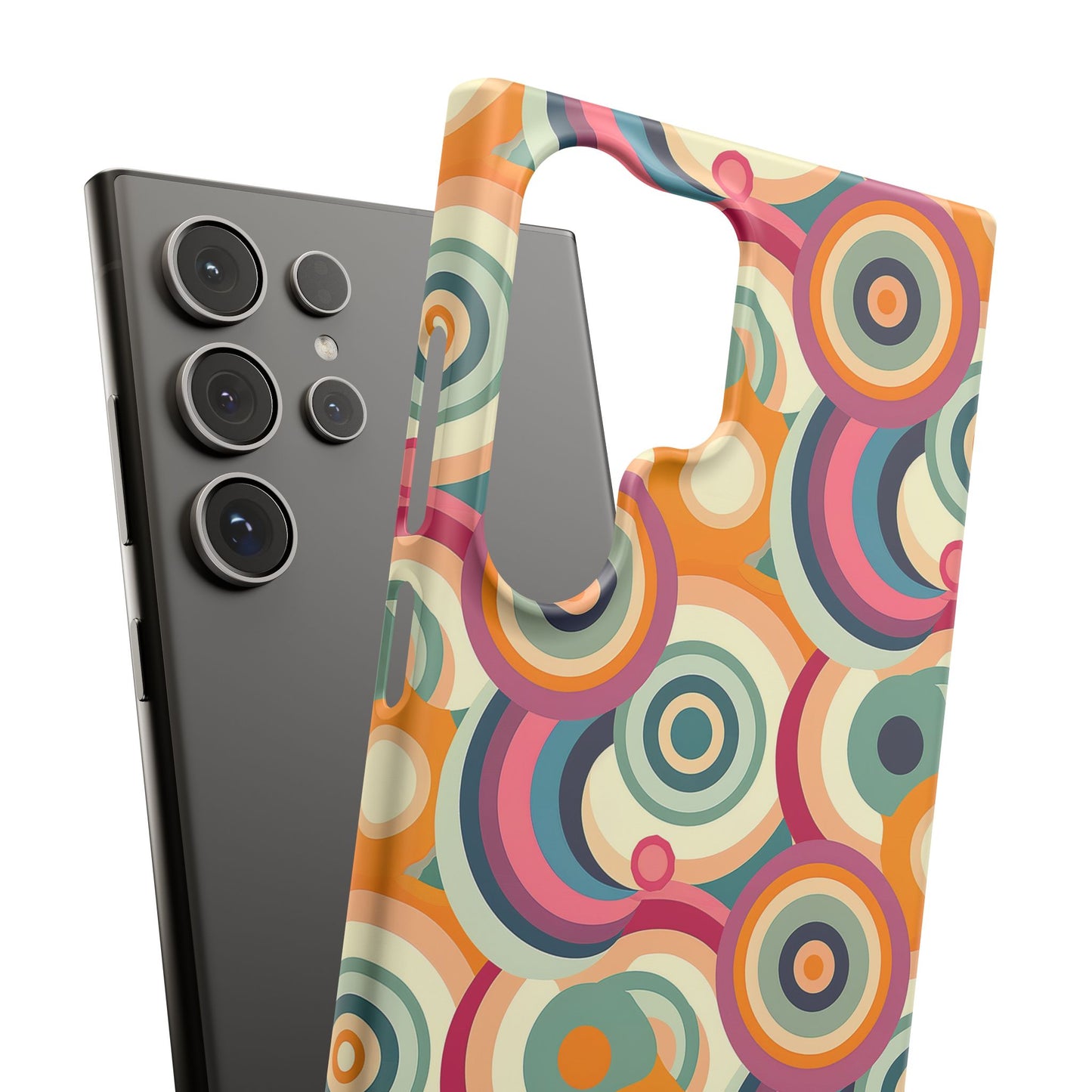 Retro Ripple Snap Case