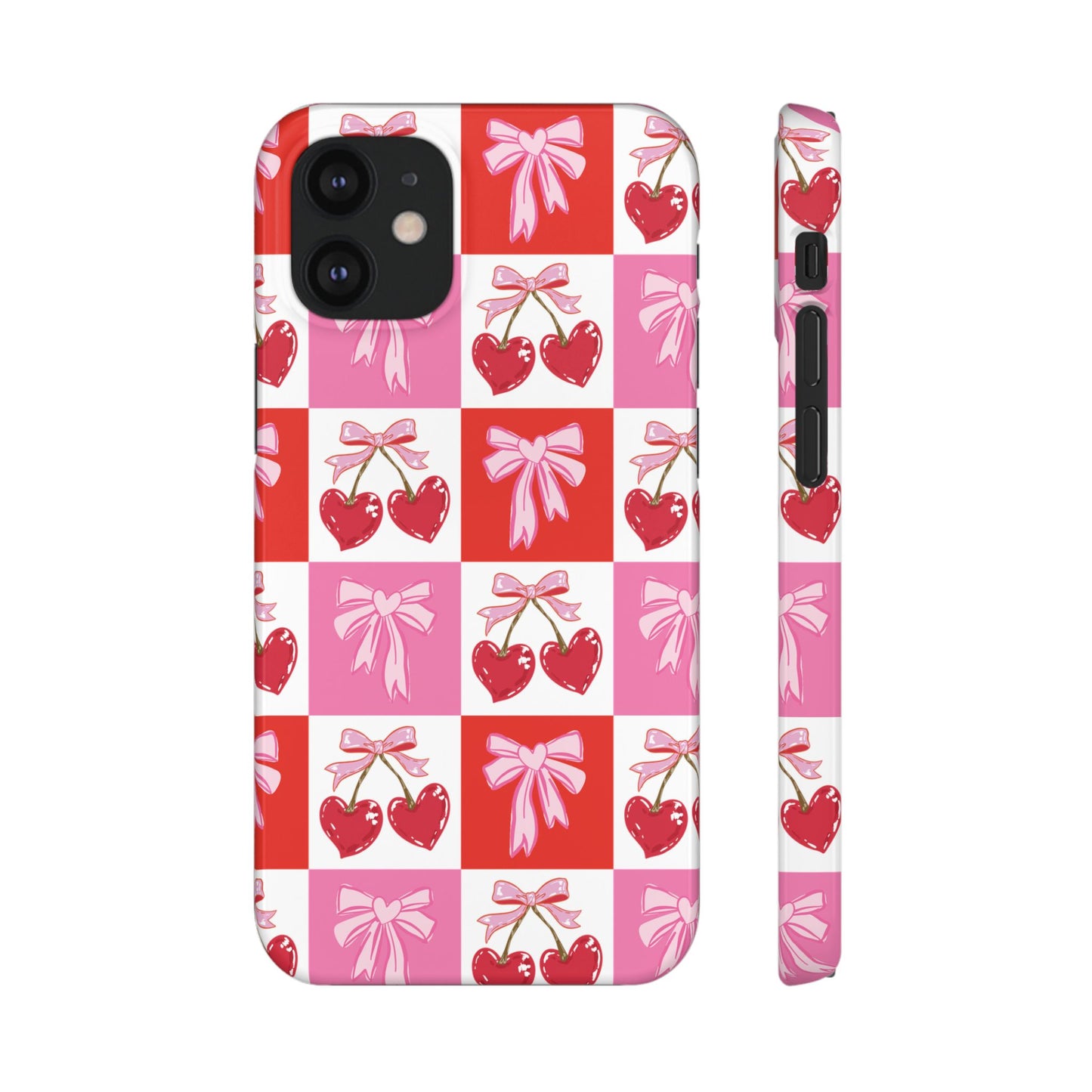 Sweet Pink Coquette Snap Case