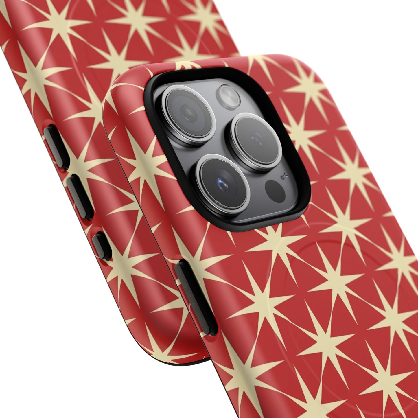 Crimson Star Tough Magnetic Phone Case
