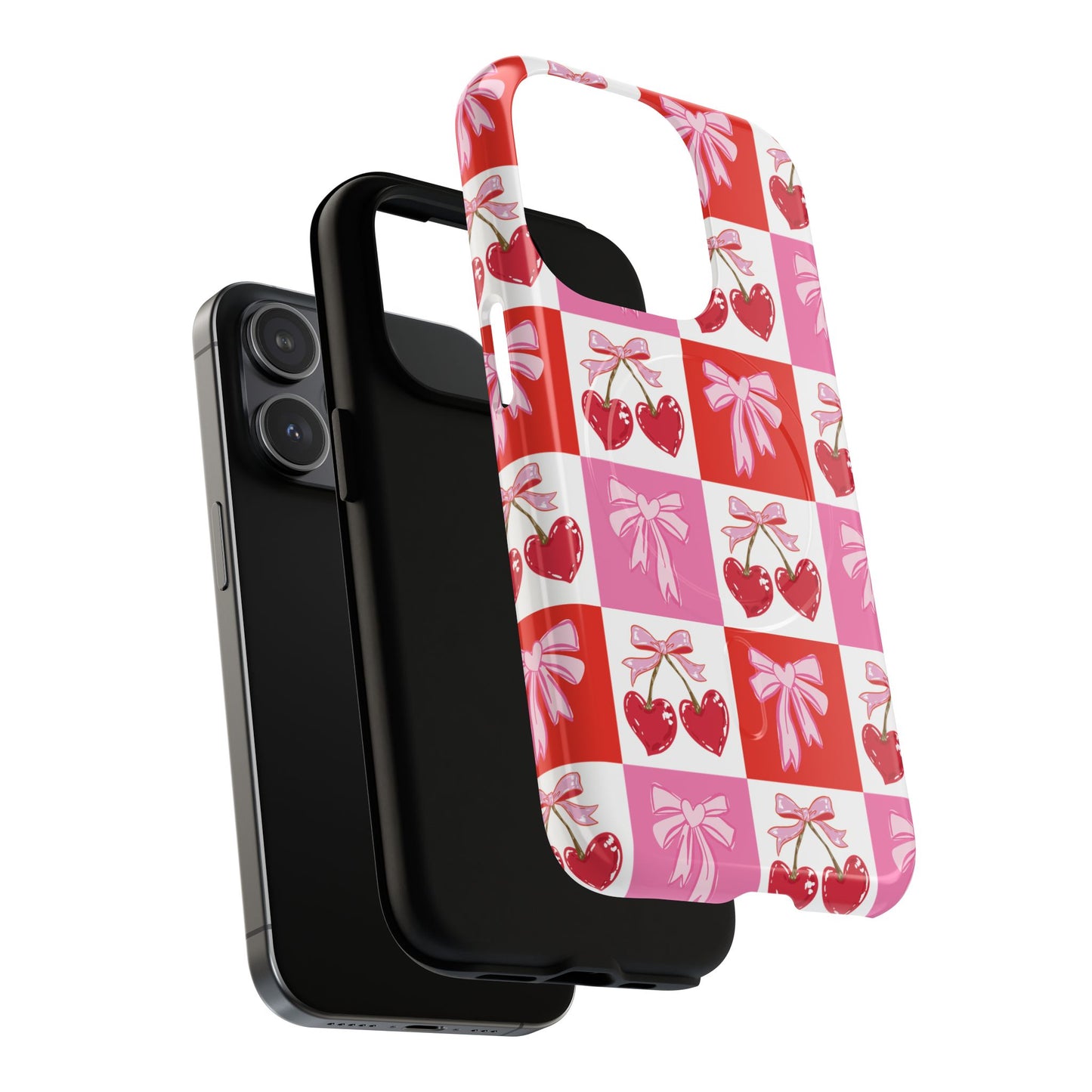 Sweet Pink Coquette Tough Magnetic Phone Case
