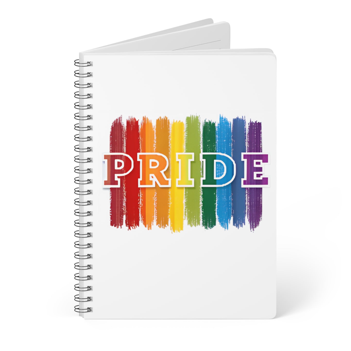 Pride Wirobound Rainbow Notebook