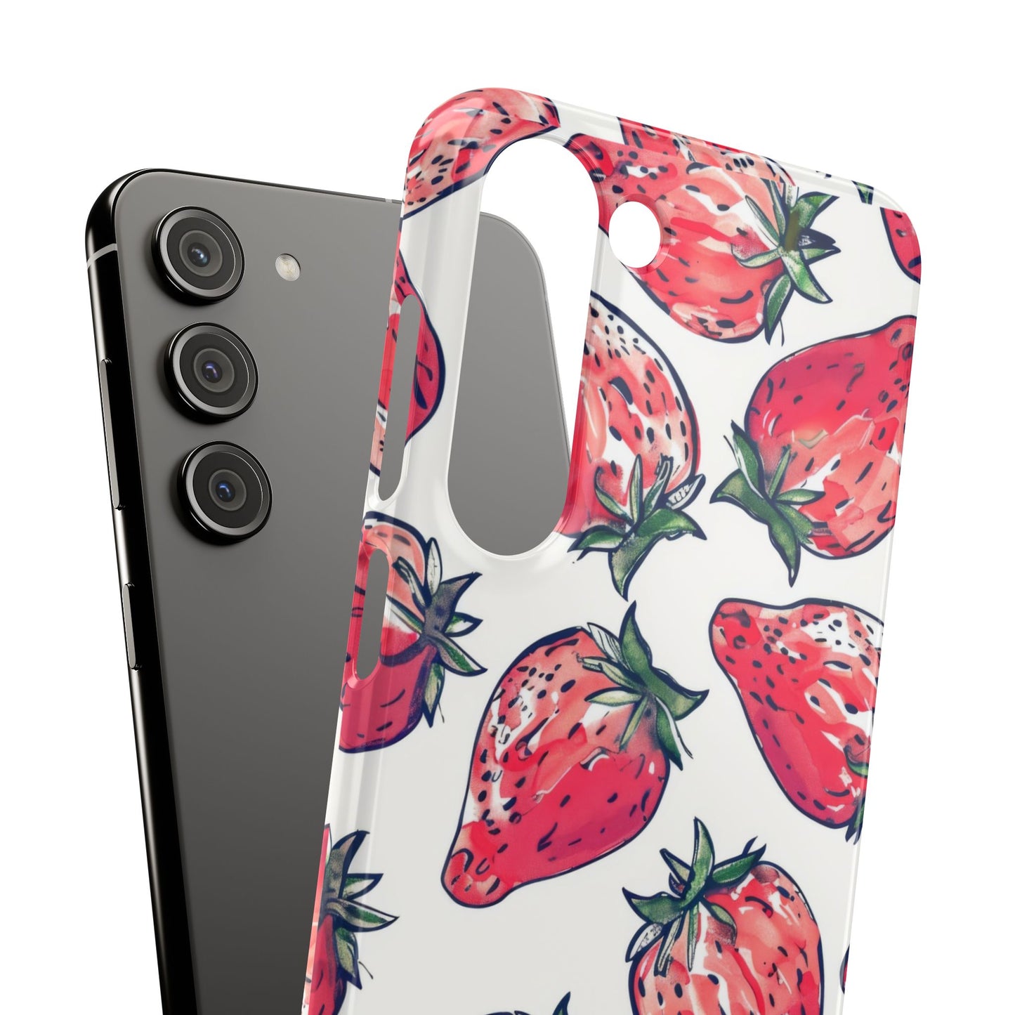 Creamy Berry Phone Snap Case