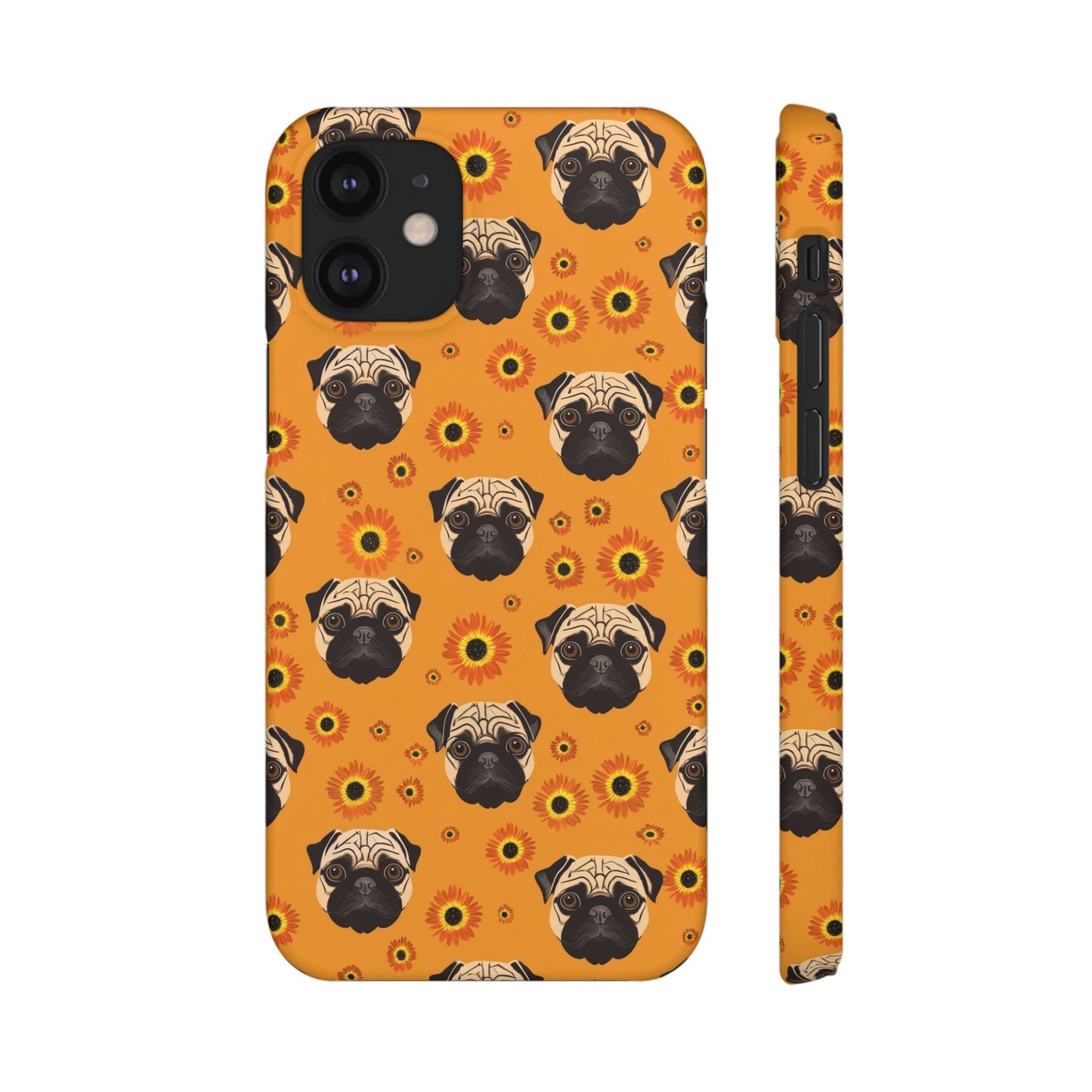 Pug Harvest Snap Case