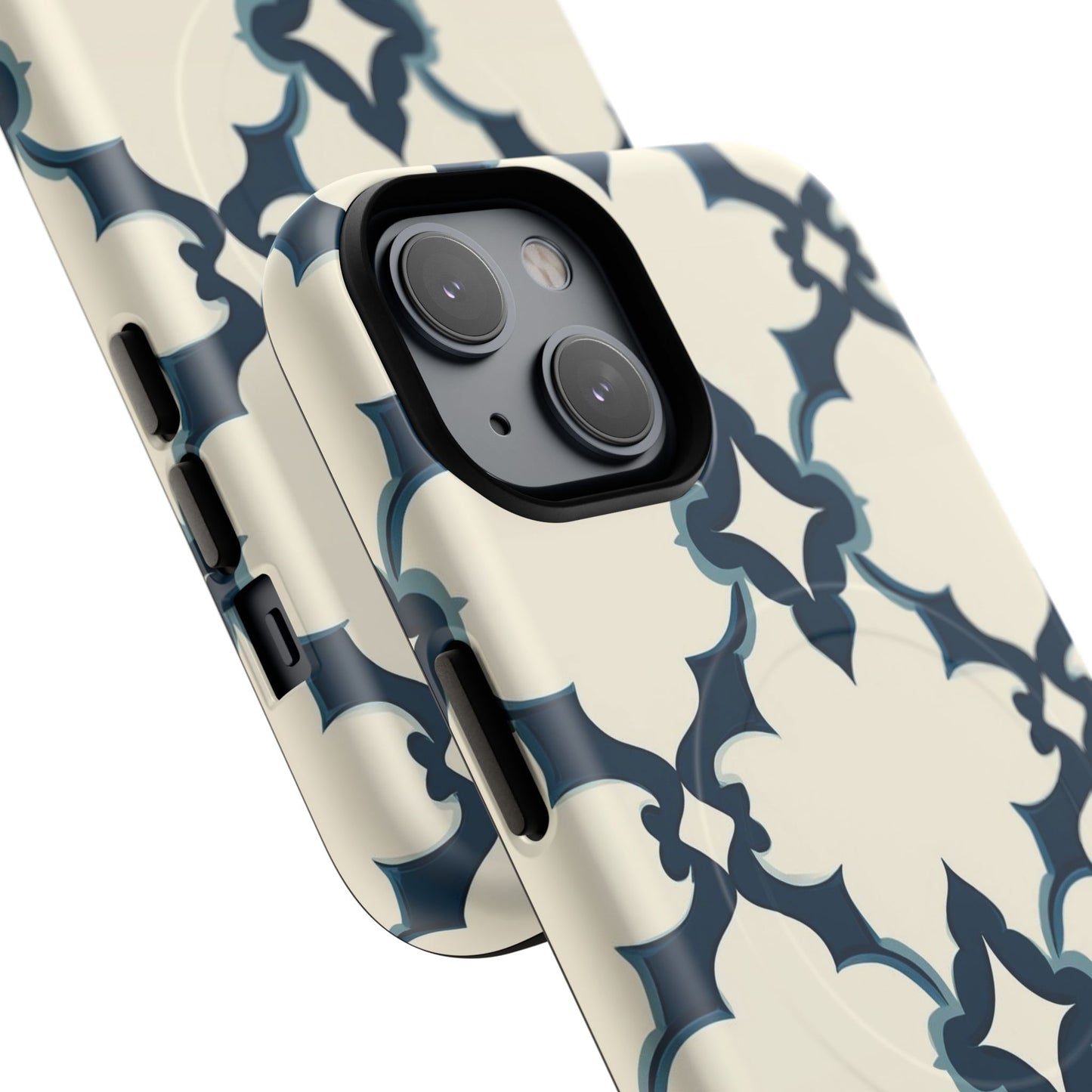 Midnight Quatrefoil Tough Magnetic Case