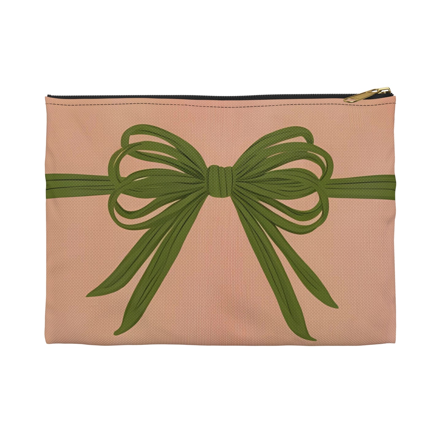 Wrapped Up Bow Design Accessory Pouch