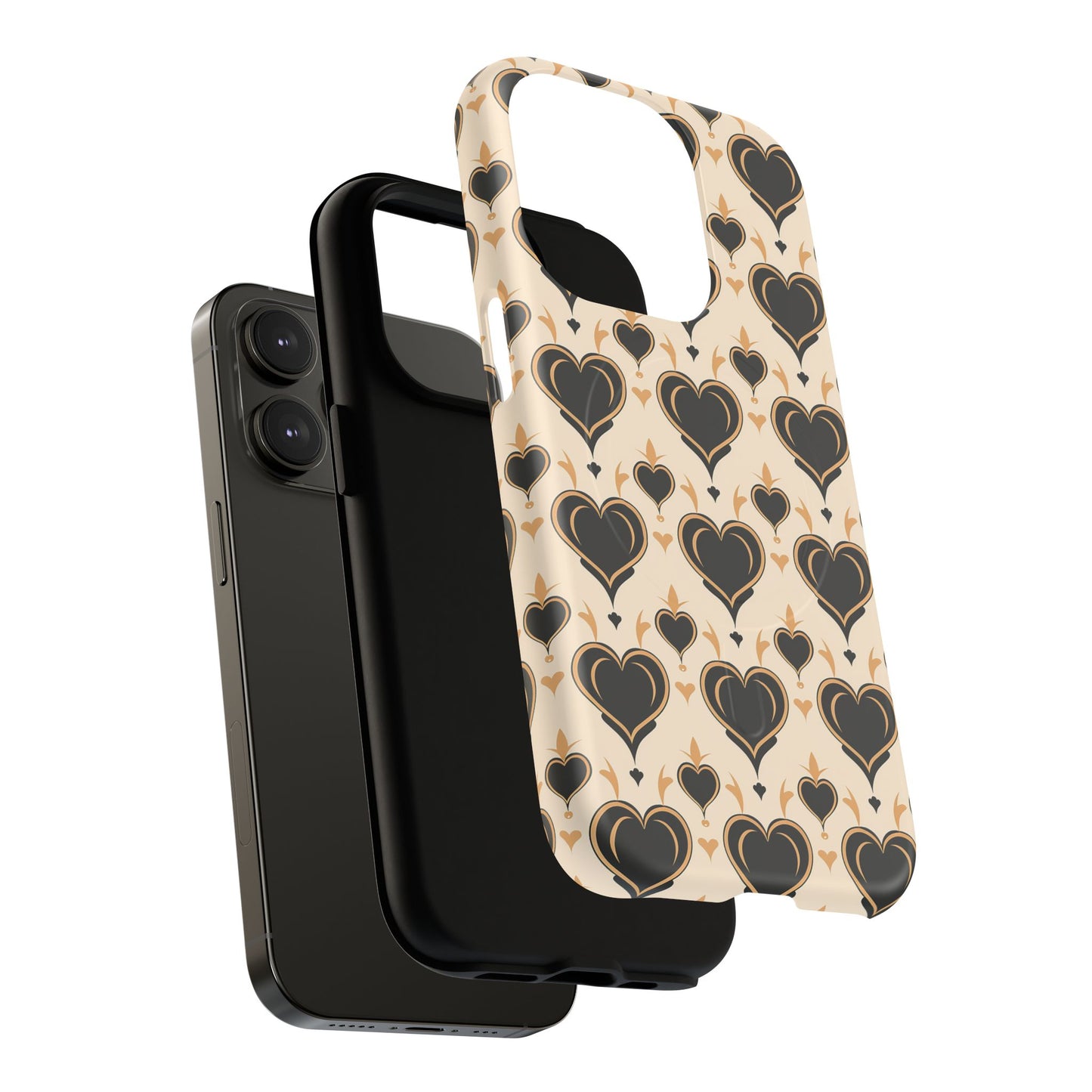 Prose in Taupe Tough Magnetic Phone Case