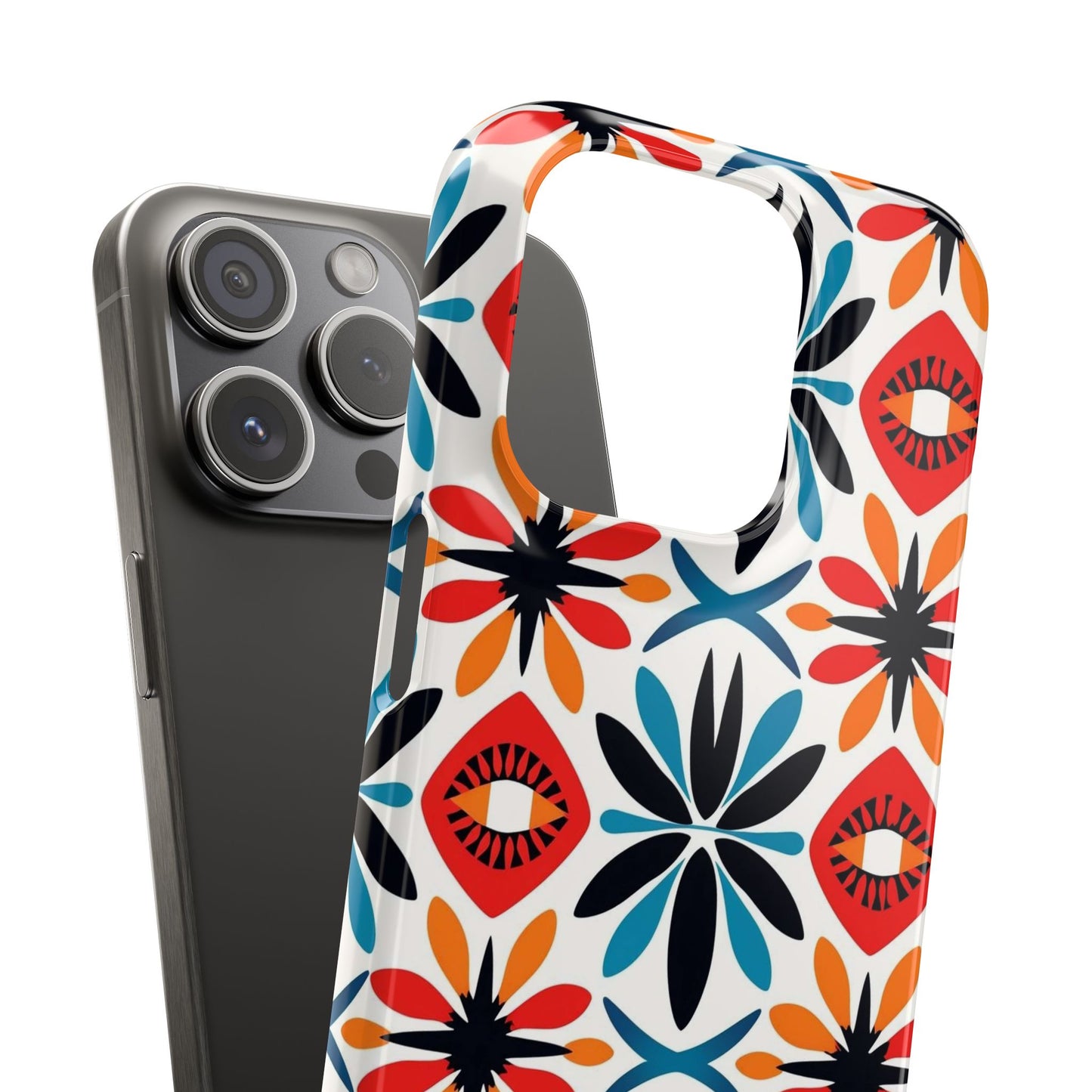 Electric Blooms Snap Case