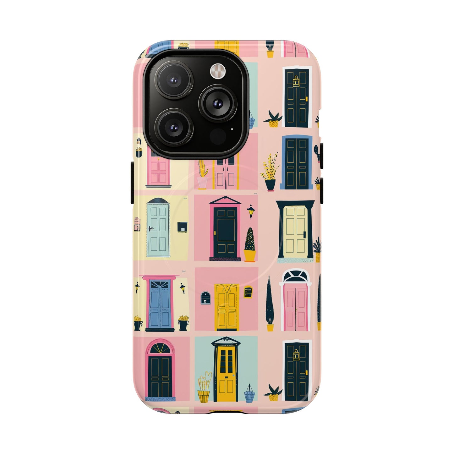Rosy Entry Tough Magnetic Phone Case