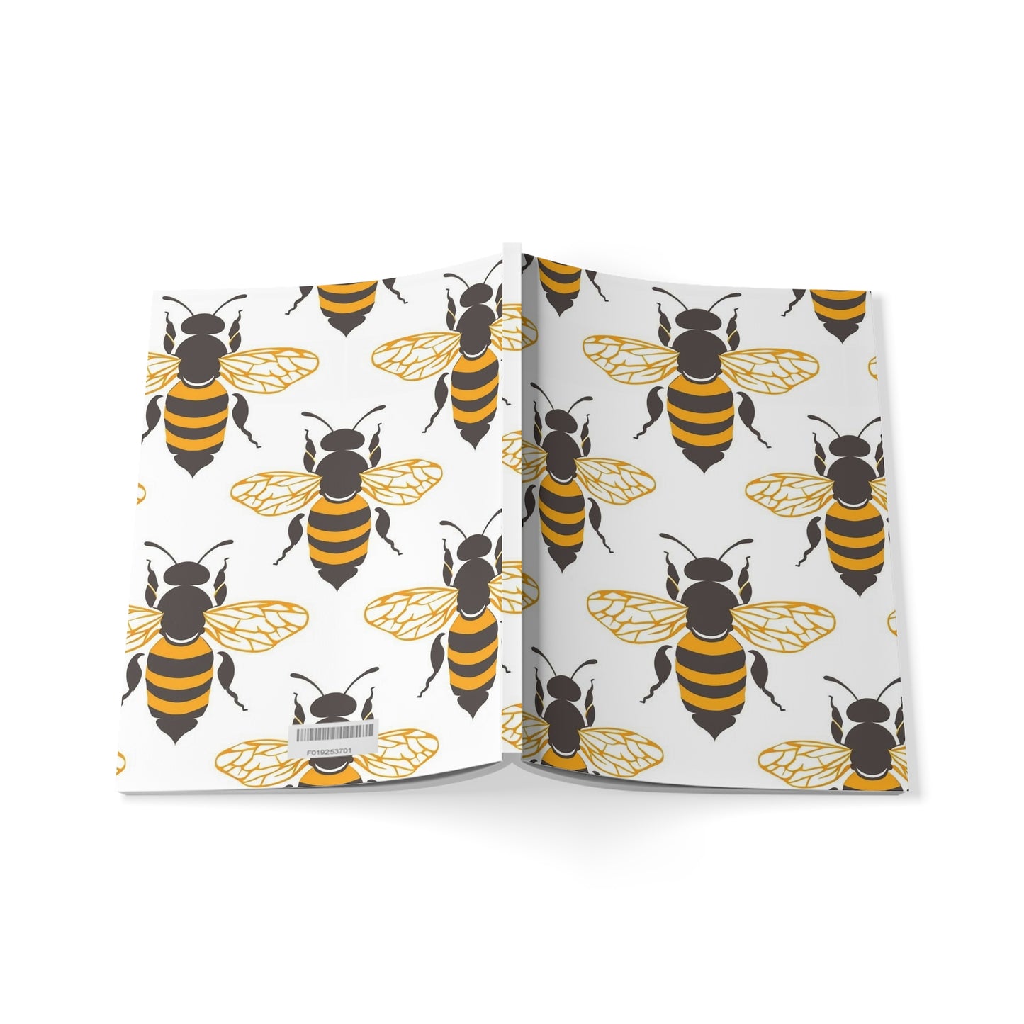 Buzzing Bees Bee-Themed Softcover Notebook A5