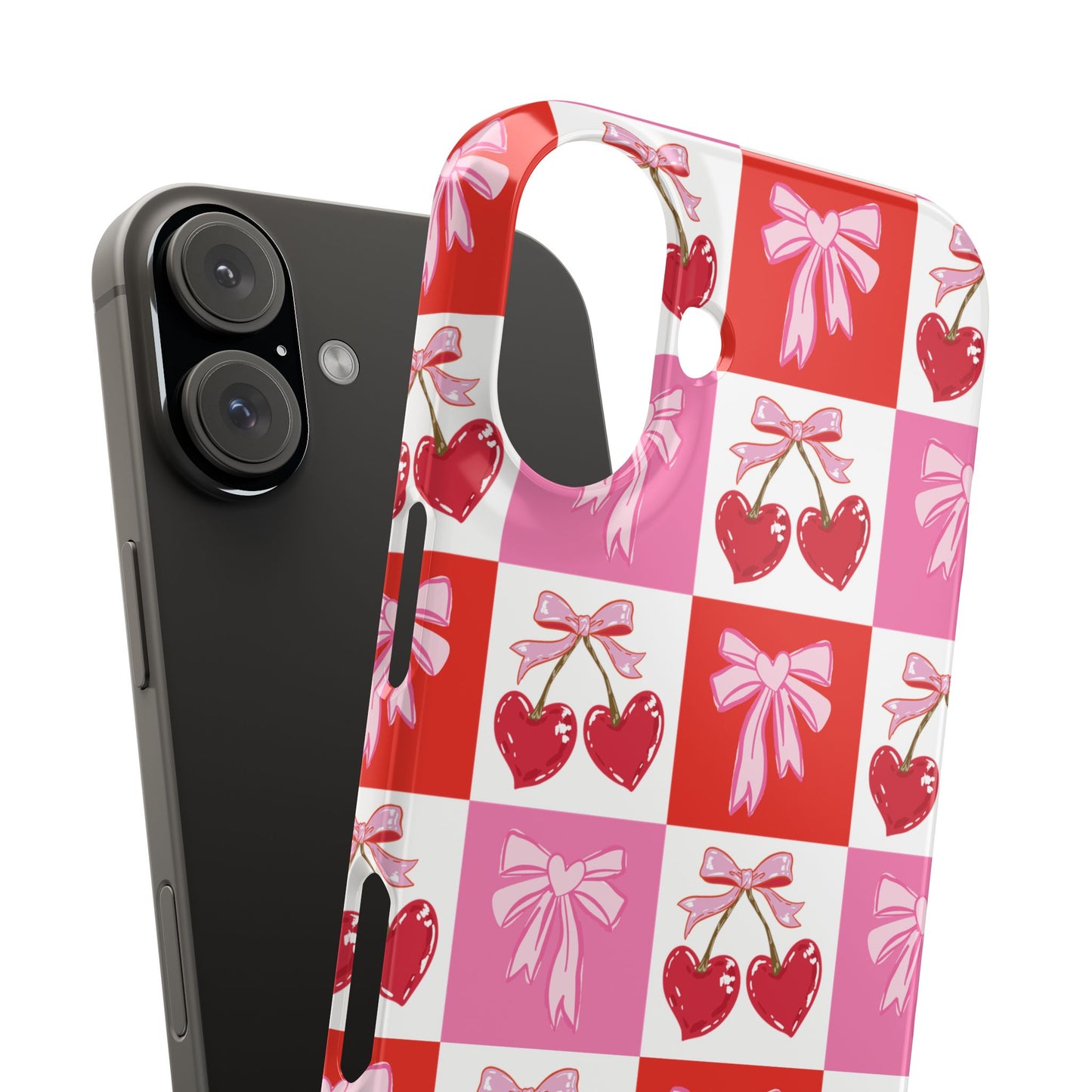 Sweet Pink Coquette Snap Case