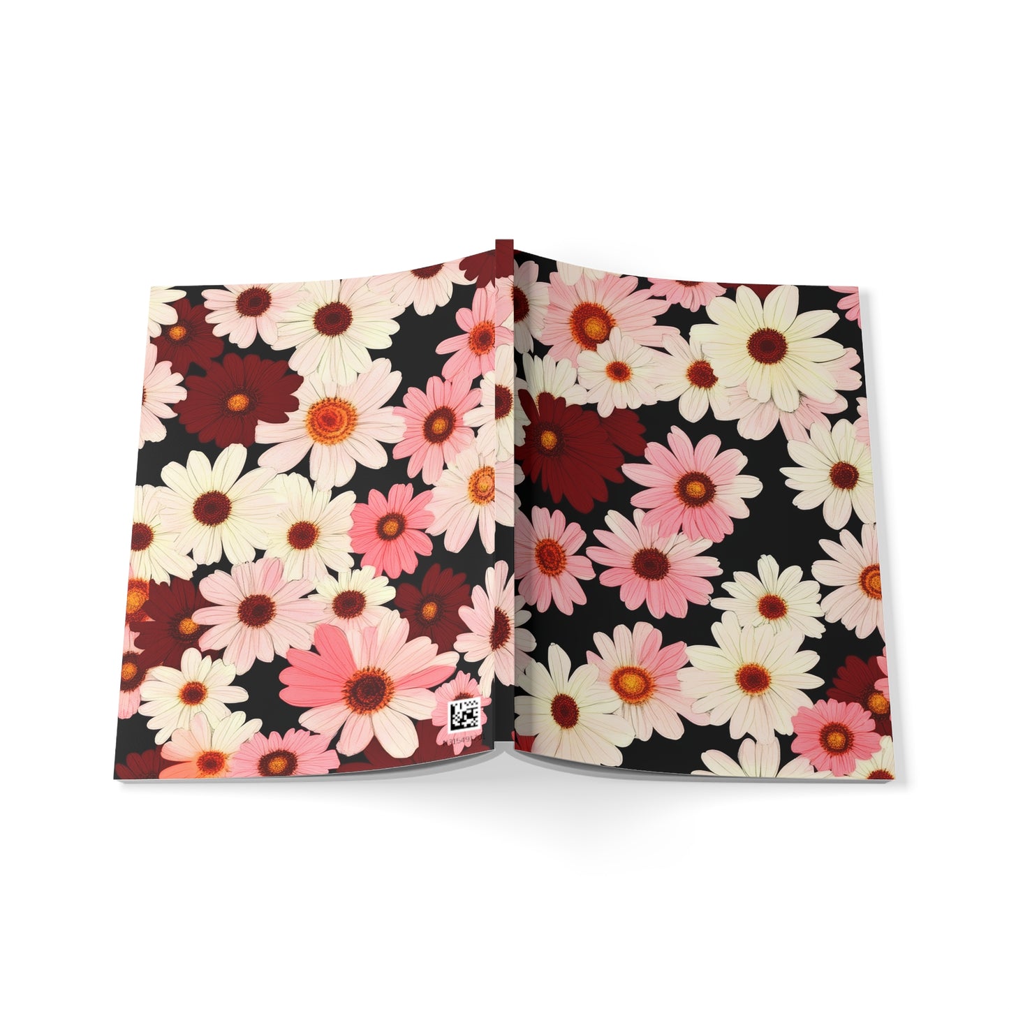 Notizbuch „Petal Swing Retro Floral“ mit Softcover, A5