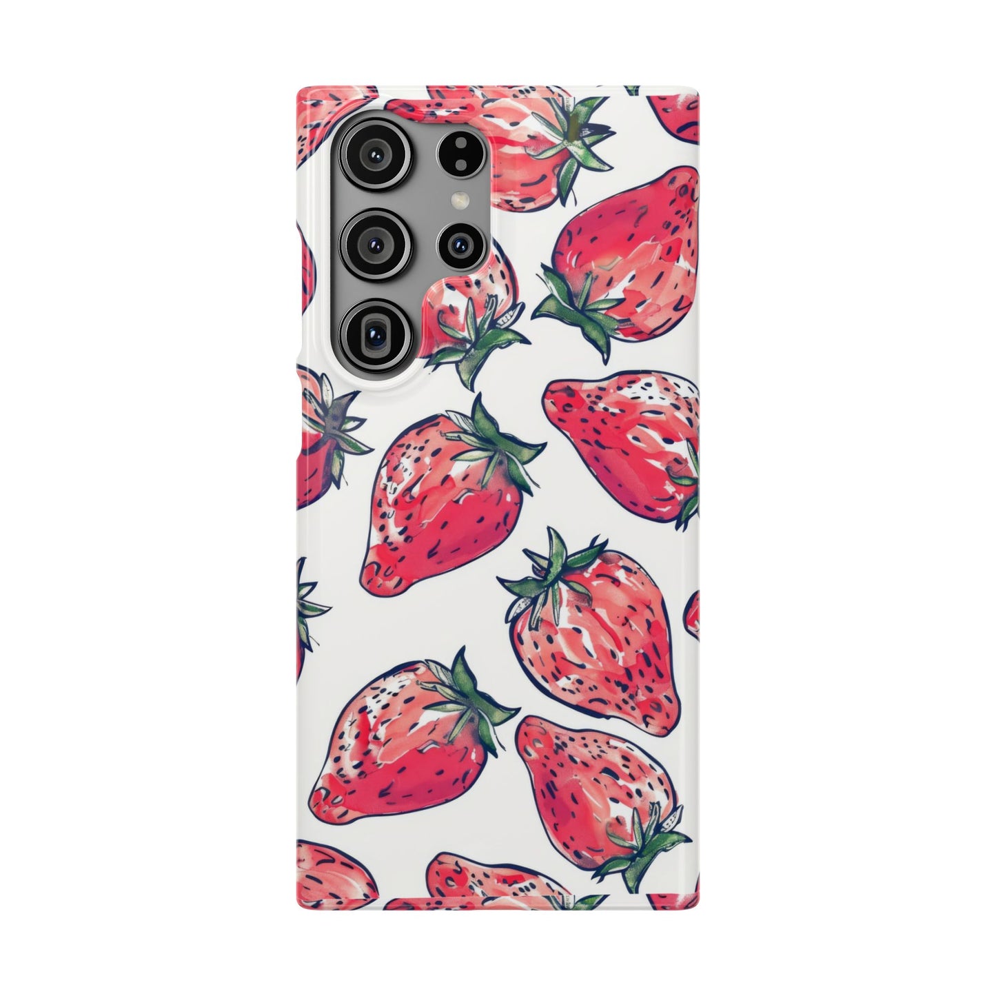 Creamy Berry Phone Snap Case
