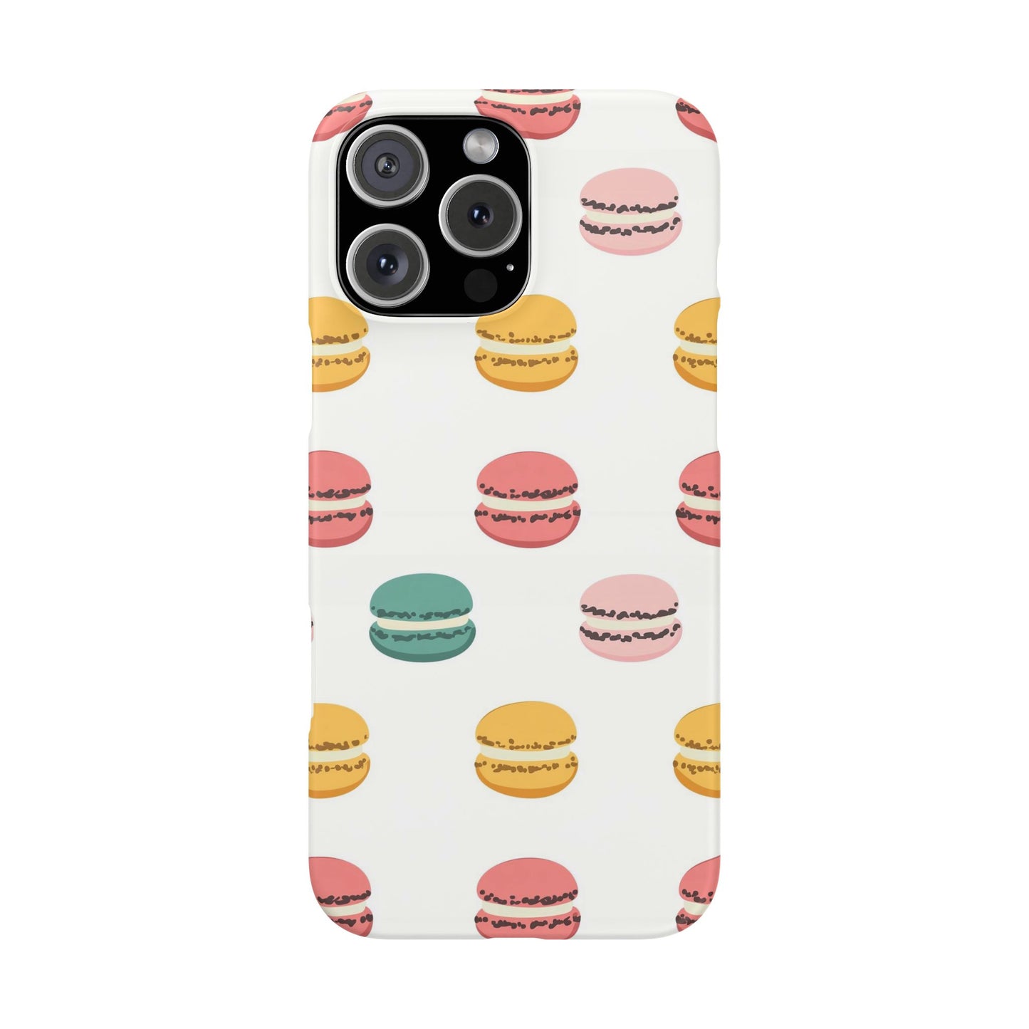 Sweet Macaron Phone Snap Case