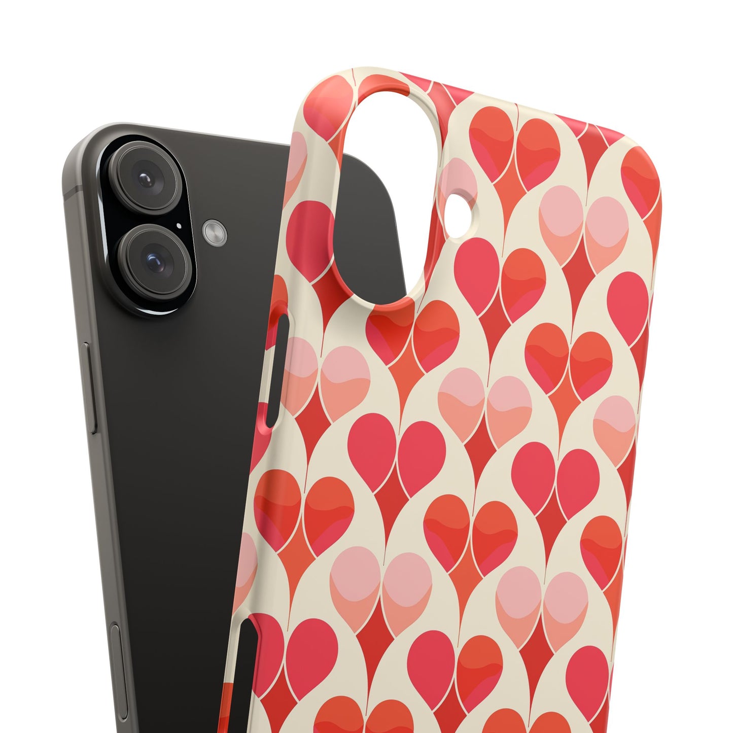 Heart Stream Phone Snap Case